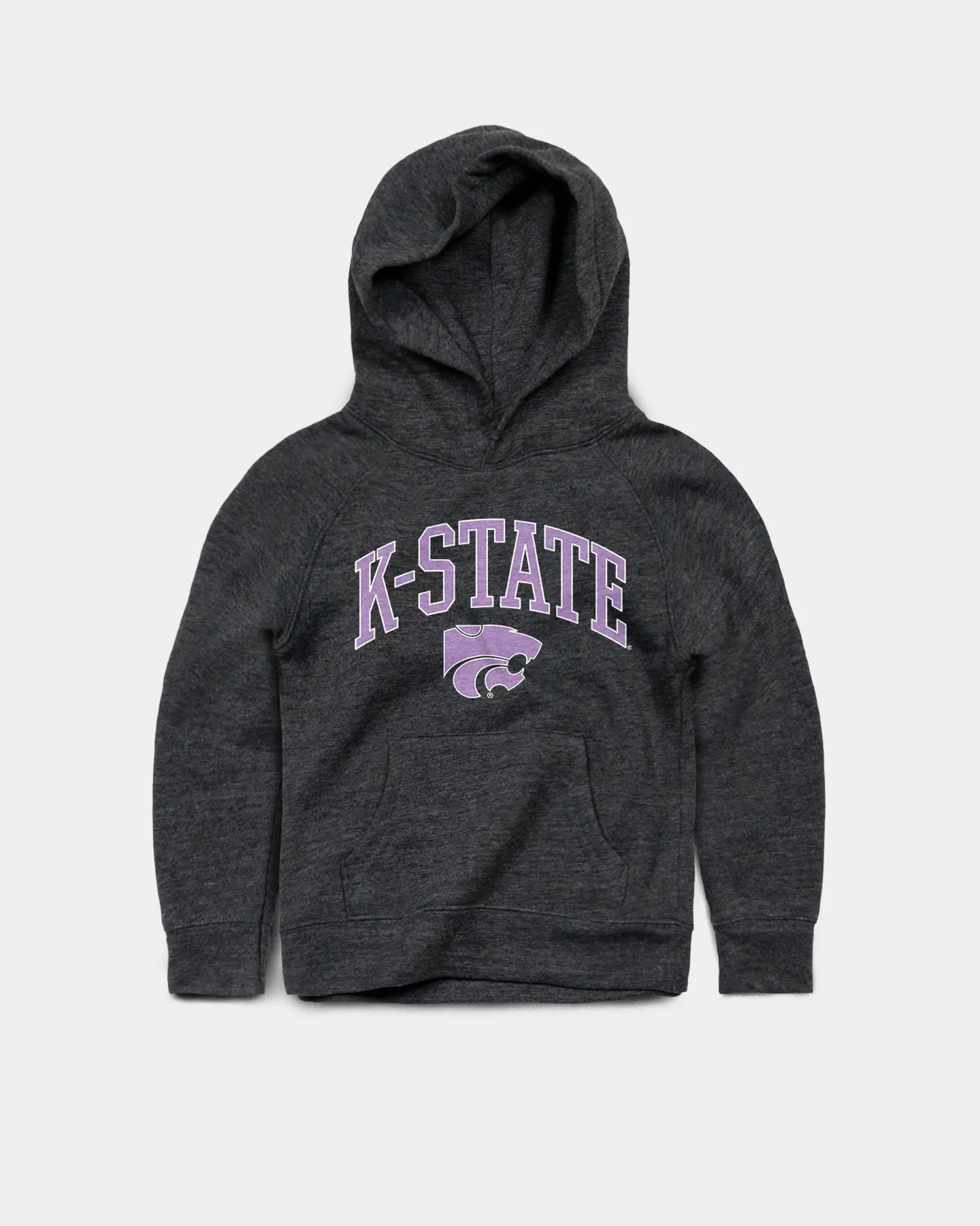 Kids Kansas State Wildcats Arch Black Hoodie