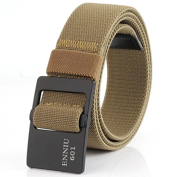 Leisure Outdoor Elastic Alloy Buckle Belt