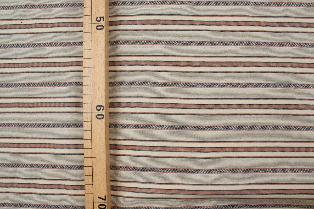 Lightweight Cotton Blend Jacquard - Stripes