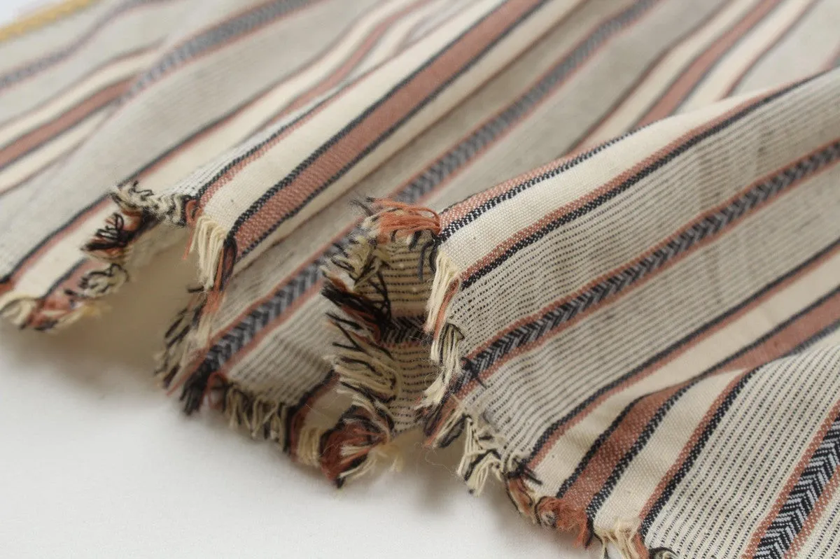 Lightweight Cotton Blend Jacquard - Stripes