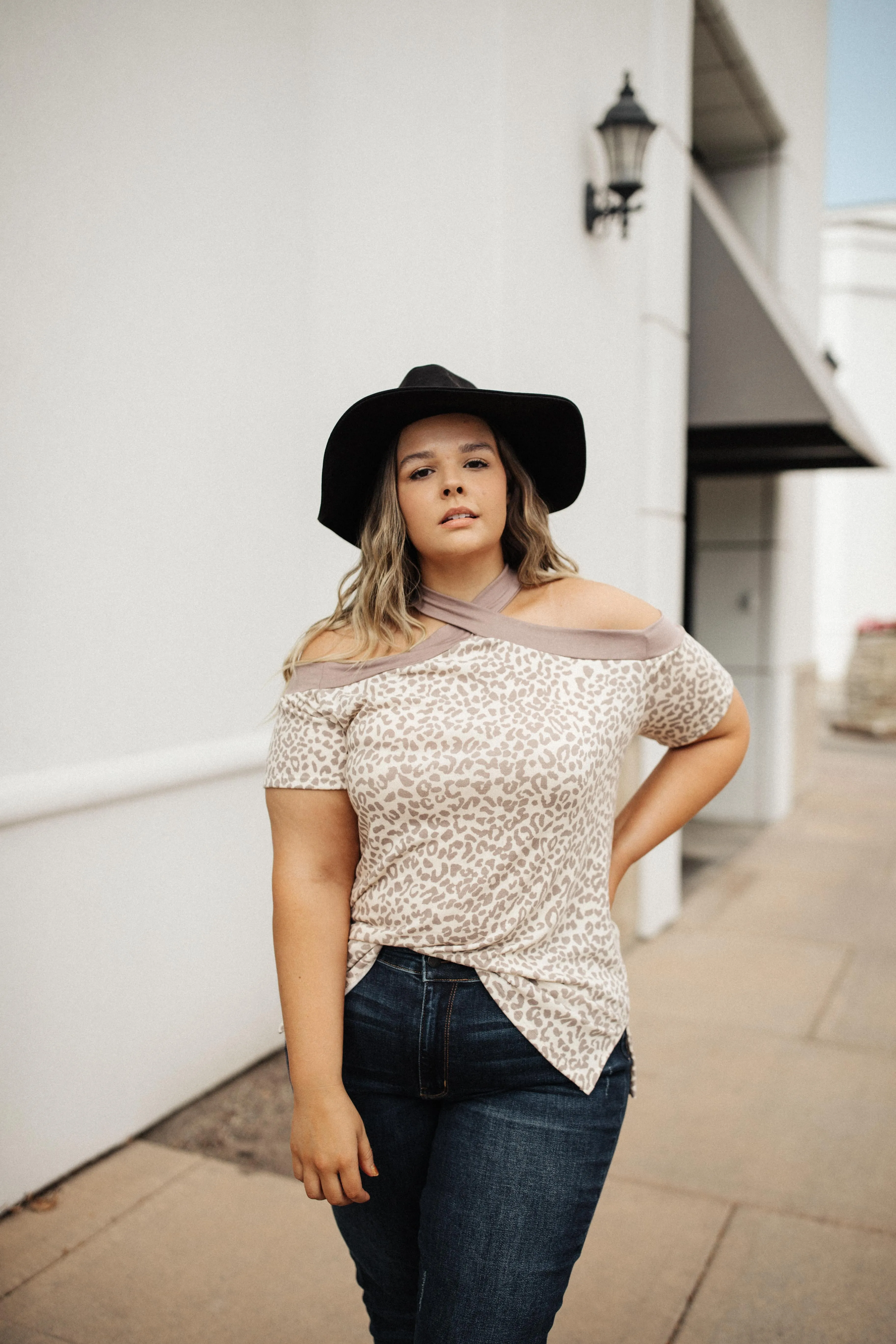 Lovely Leopard Top - On Hand