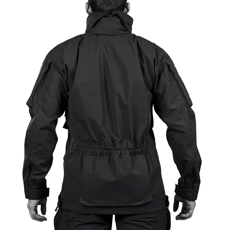 M2 Parka Big Pockets Bomber Jacket Men Tactical Hoodie Coats in Black