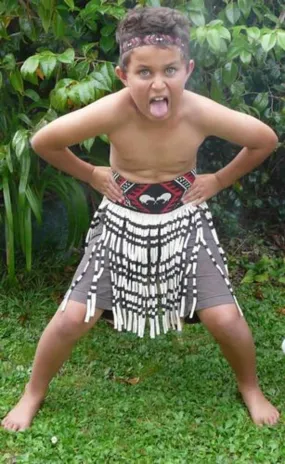 Maori Boys to Mens Kapa Haka Costume