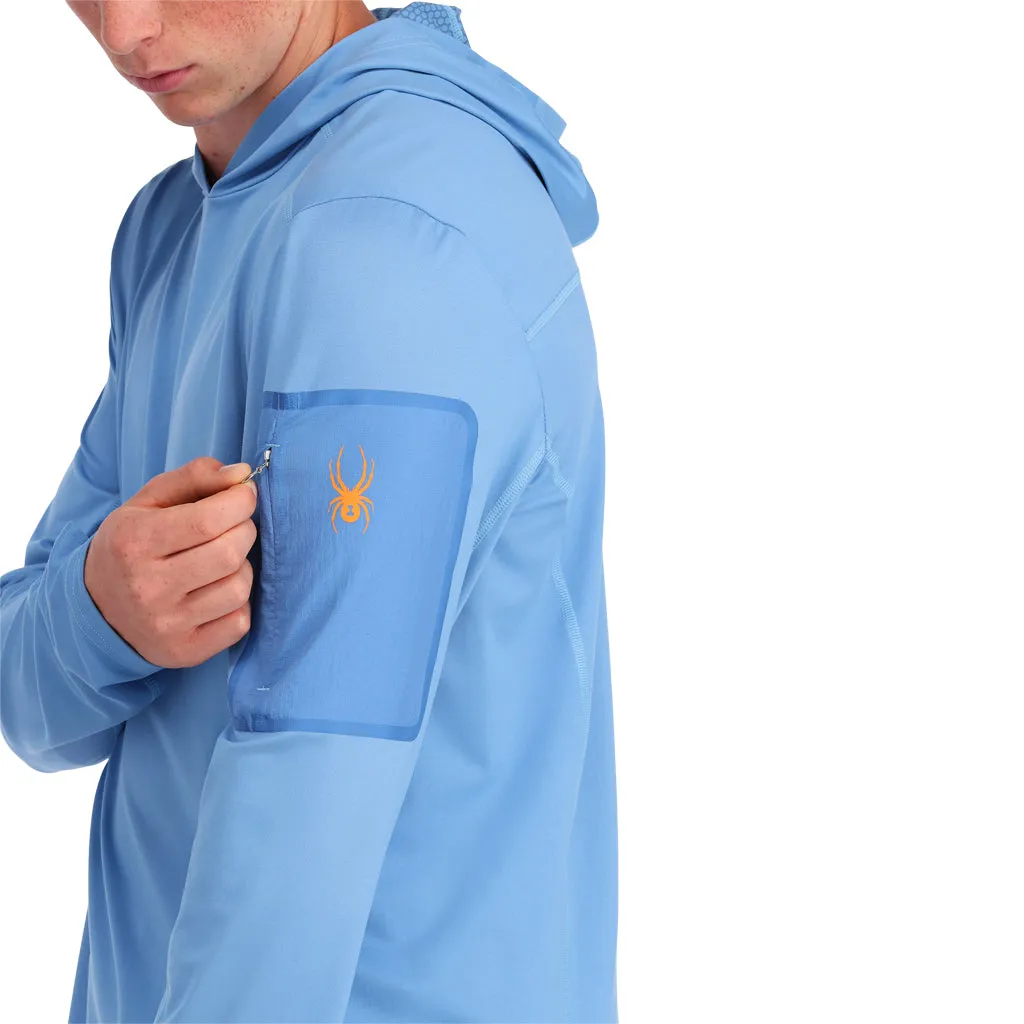 Mens Arc Graphene Tech Hoodie - Chambray