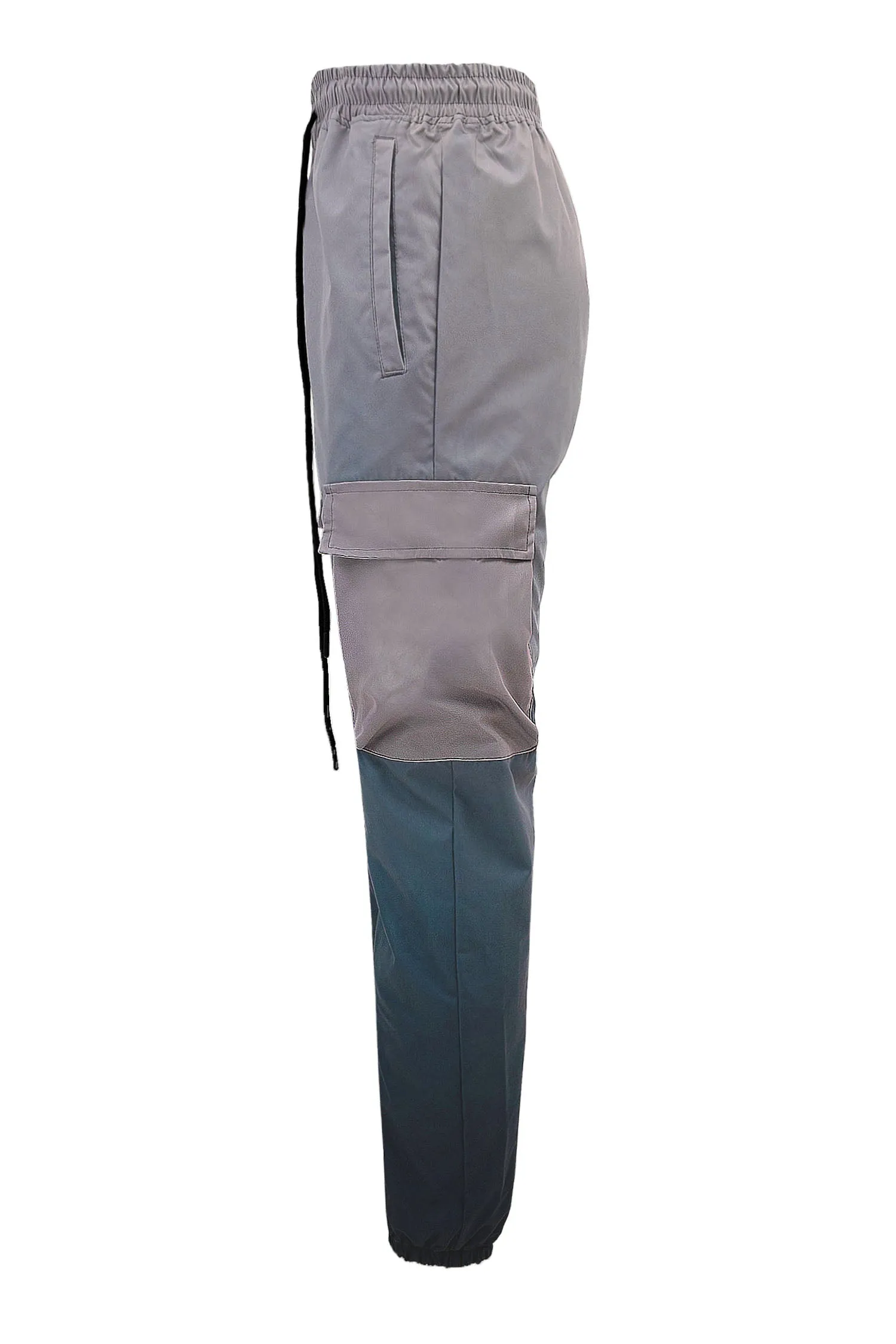 Men's Gradient Nylon Utility Jogger Pants