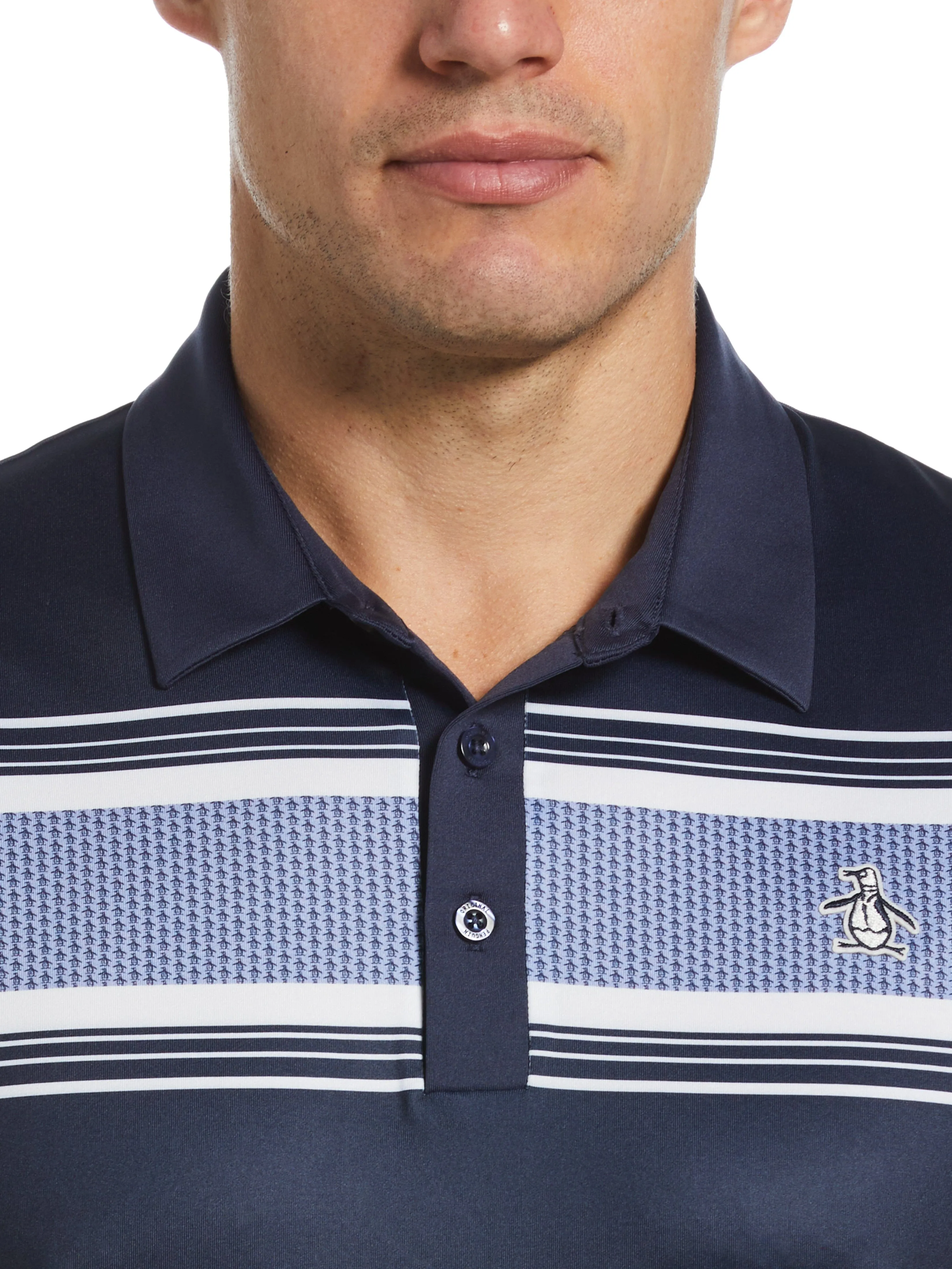 Men's Jack’s Stripe Print Polo