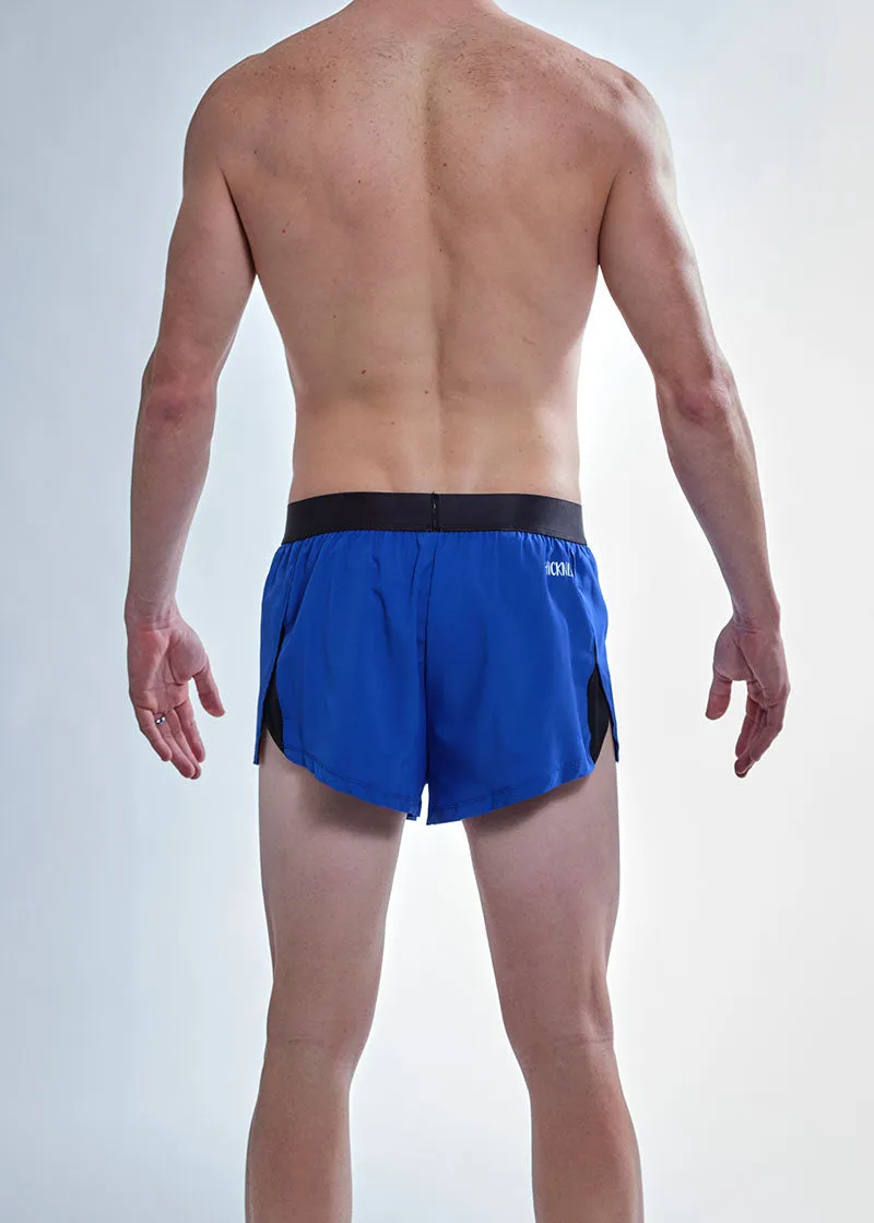 Men's Royal Blue 2" Split Shorts