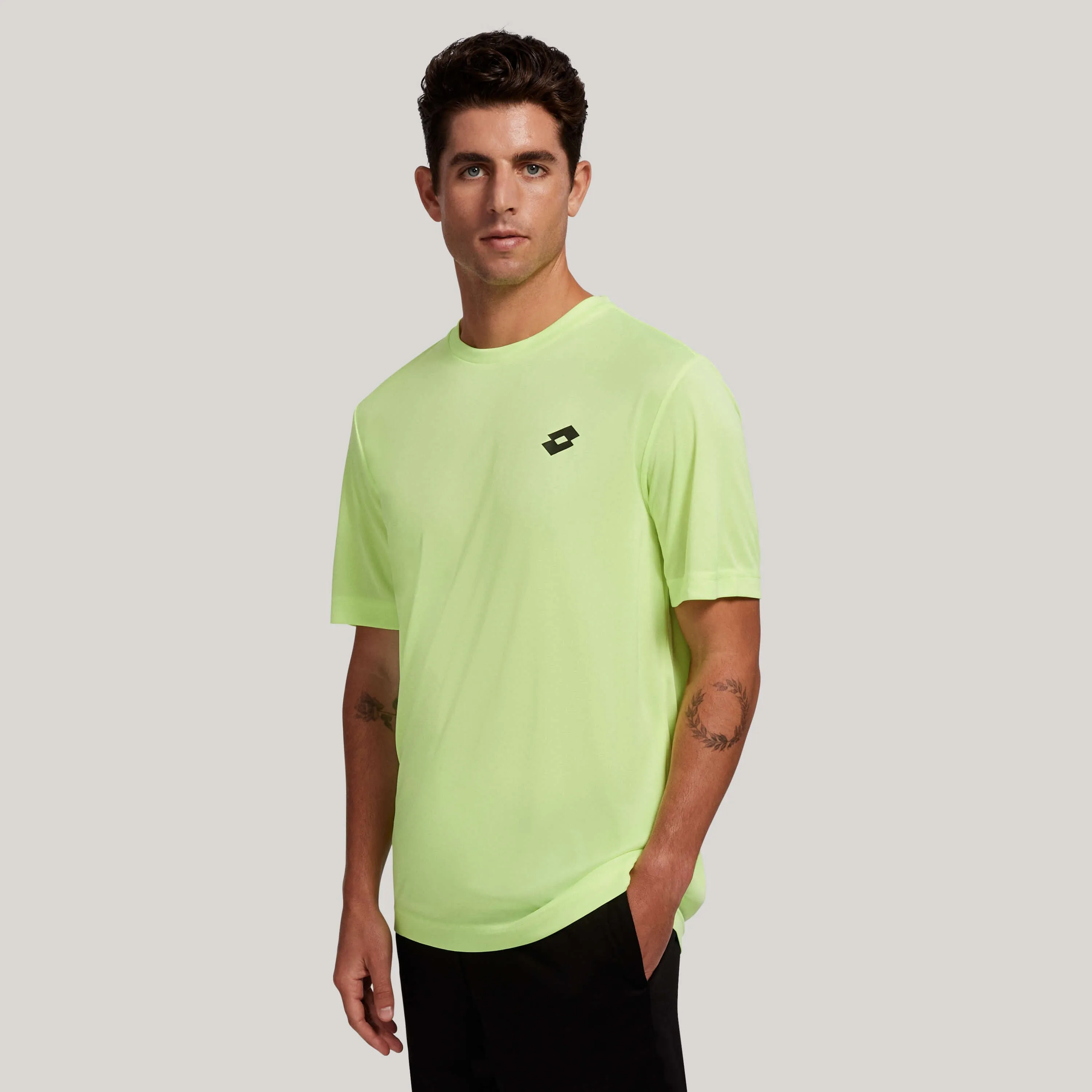 Men's Yellow Neon Multi-Sport Tee