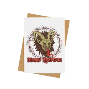 Merry Krampus - Alternative Christmas Card