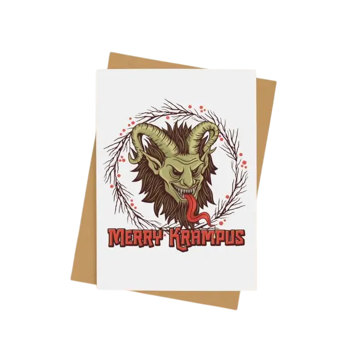 Merry Krampus - Alternative Christmas Card