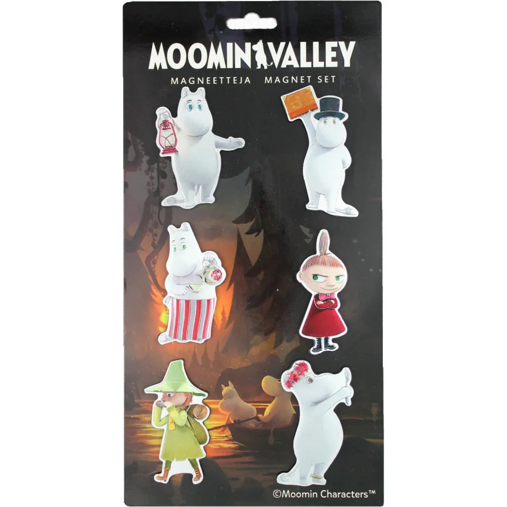 Moomin Characters Magnets 6-set - TMF-Trade