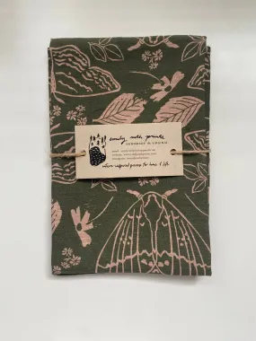 Moth Linen Tea Towel