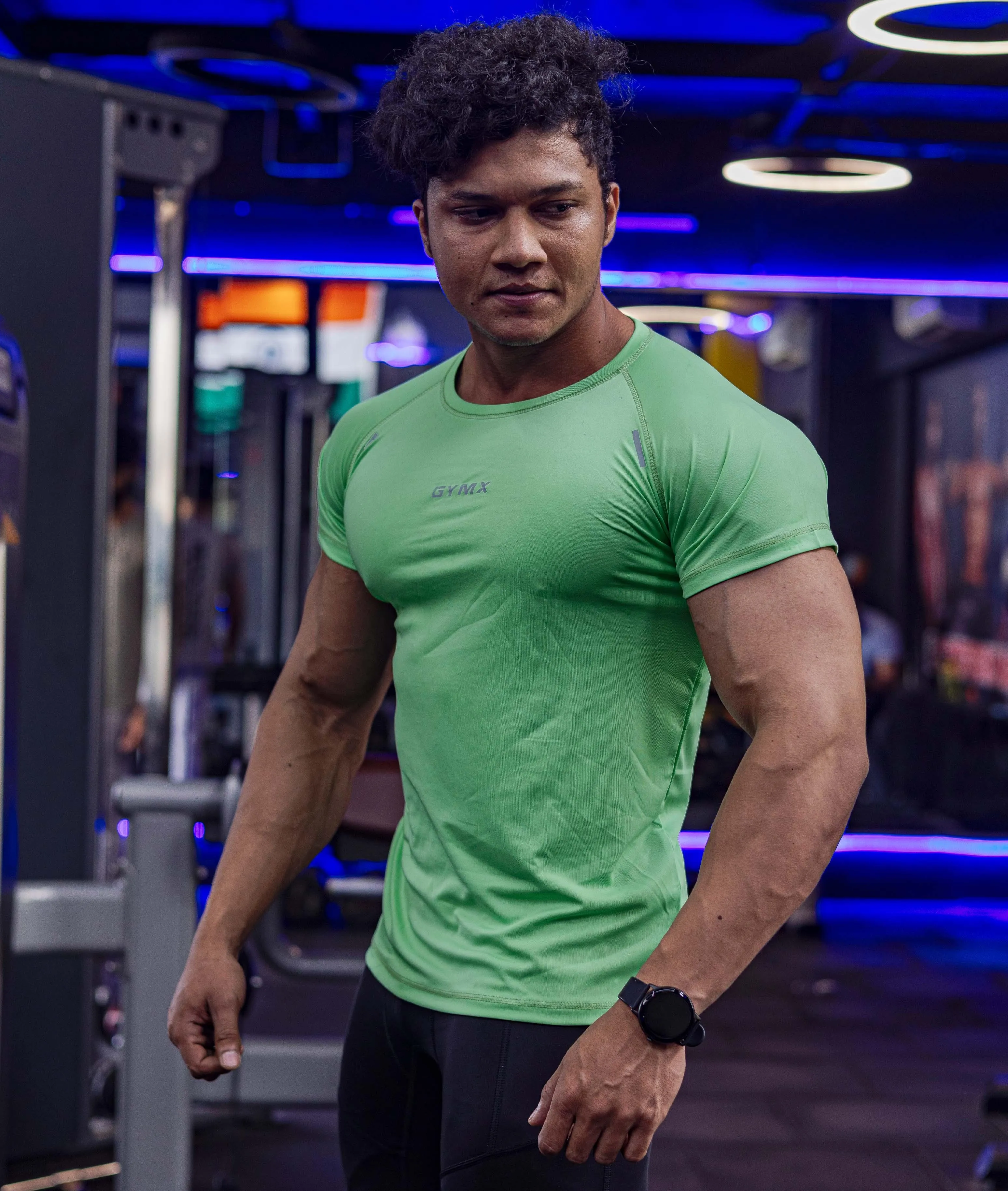 Neon Green GymX Tee