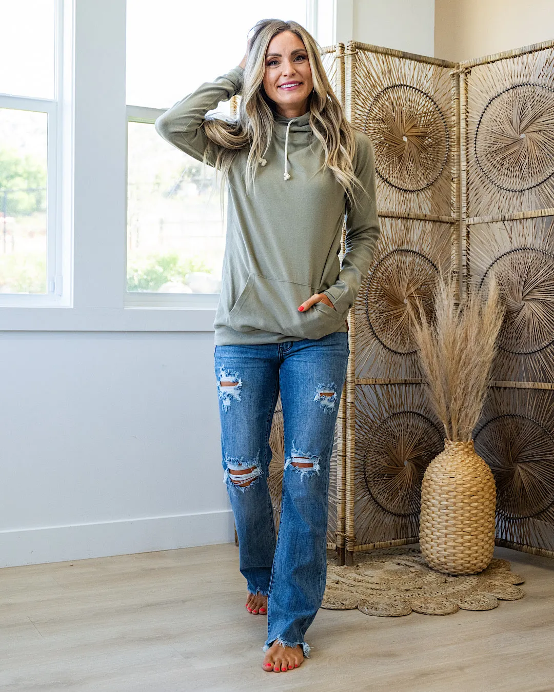 NEW! Ampersand Ave Me & You Doublehood Sweatshirt