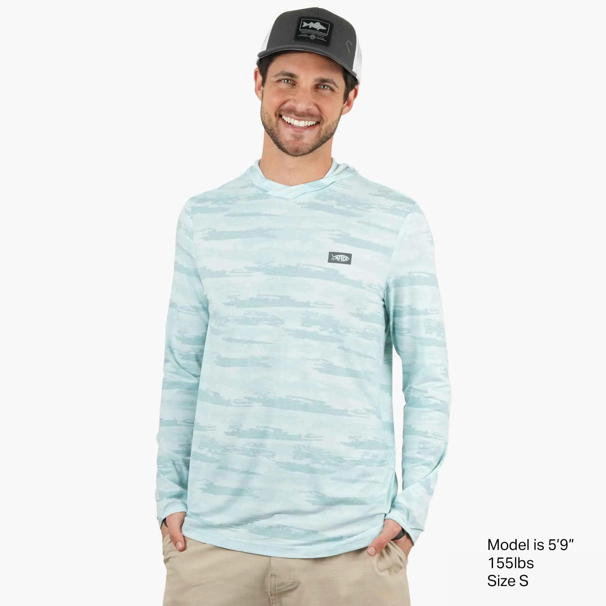 Ocean Bound Hooded Performance Shirt