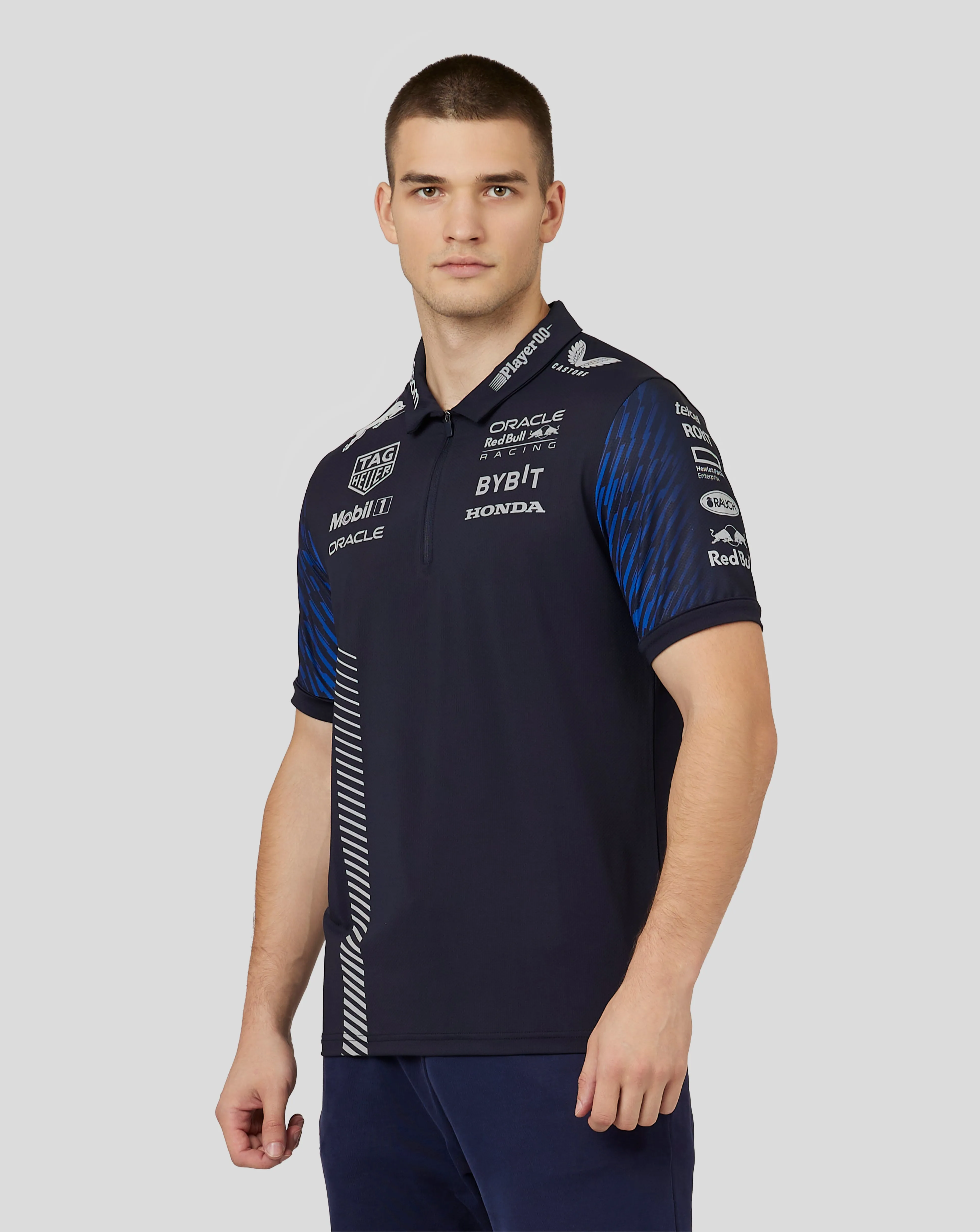 Oracle Red Bull Racing Unisex Las Vegas Officiële Teamline Polo