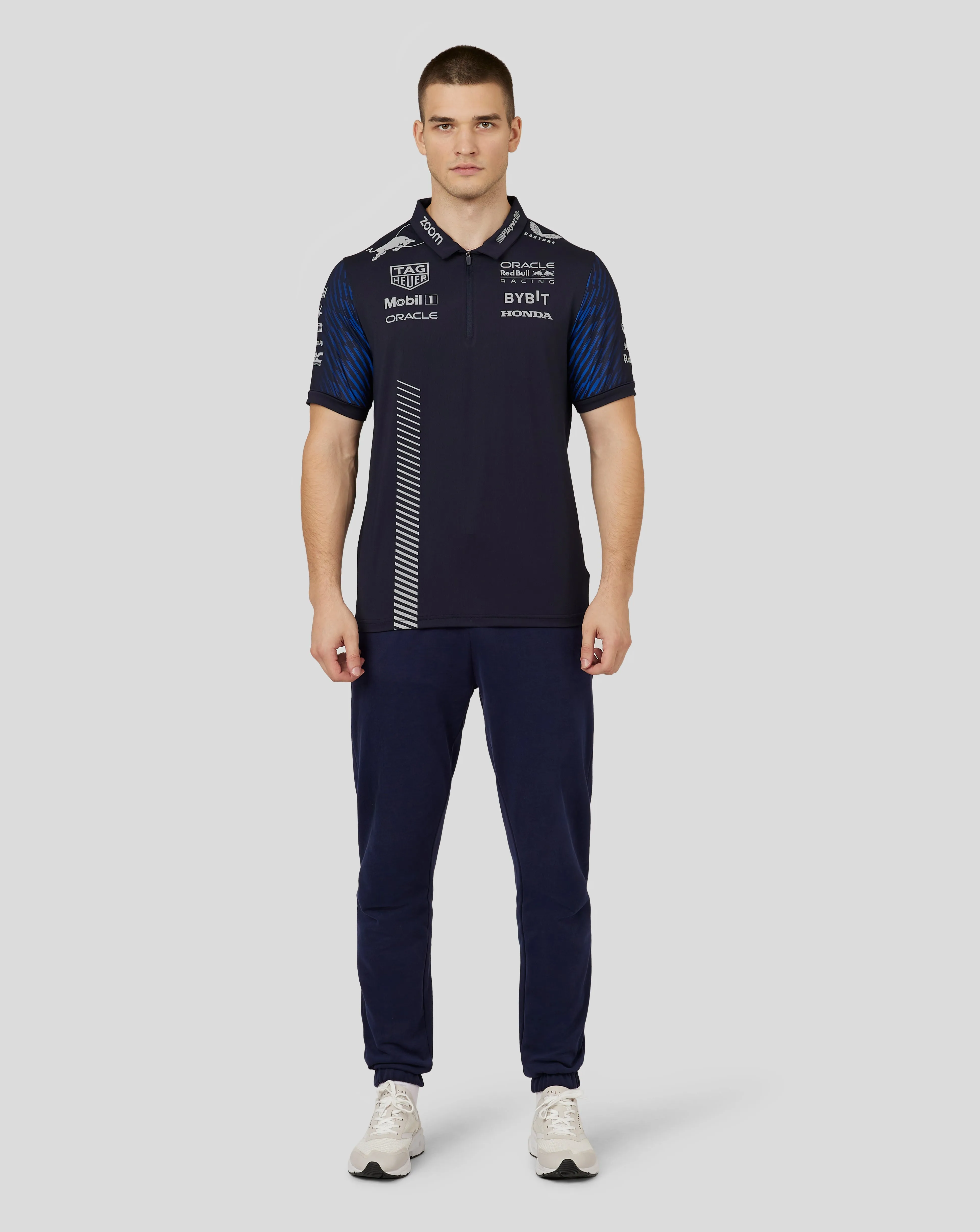 Oracle Red Bull Racing Unisex Las Vegas Officiële Teamline Polo