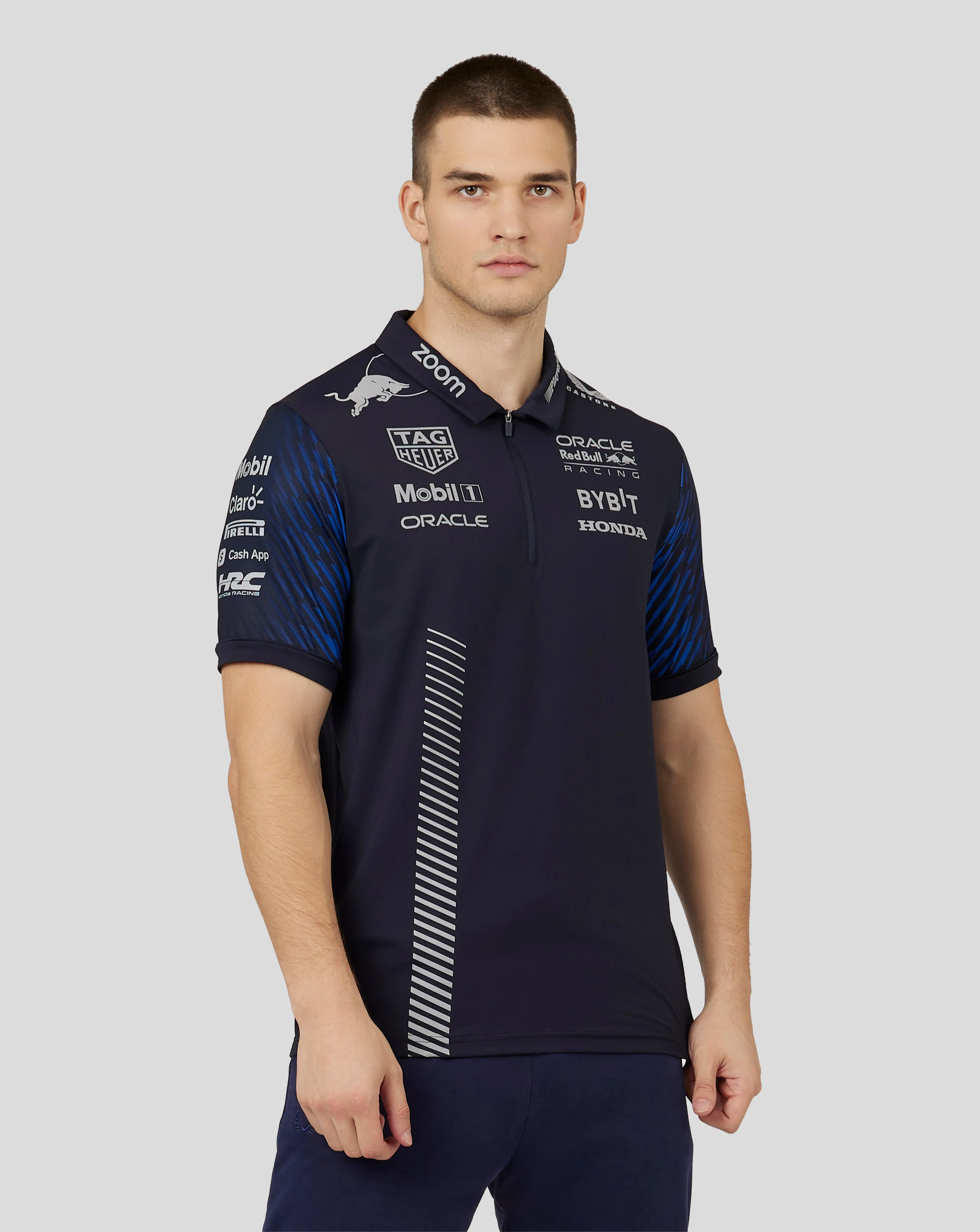 Oracle Red Bull Racing Unisex Las Vegas Officiële Teamline Polo