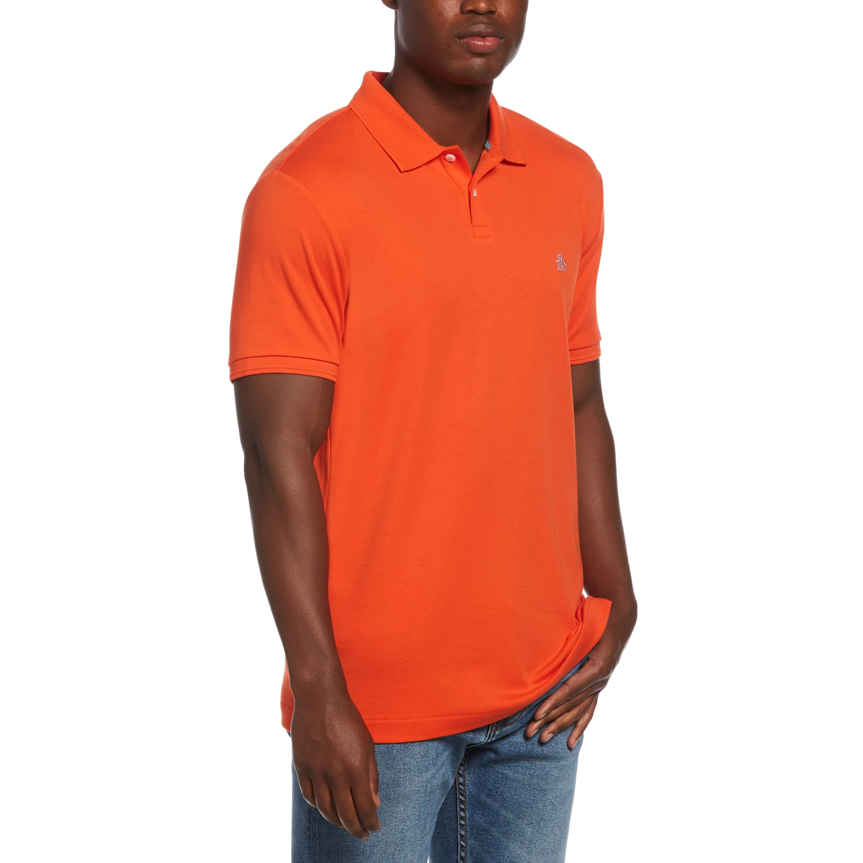 Organic Cotton Interlock Daddy Polo