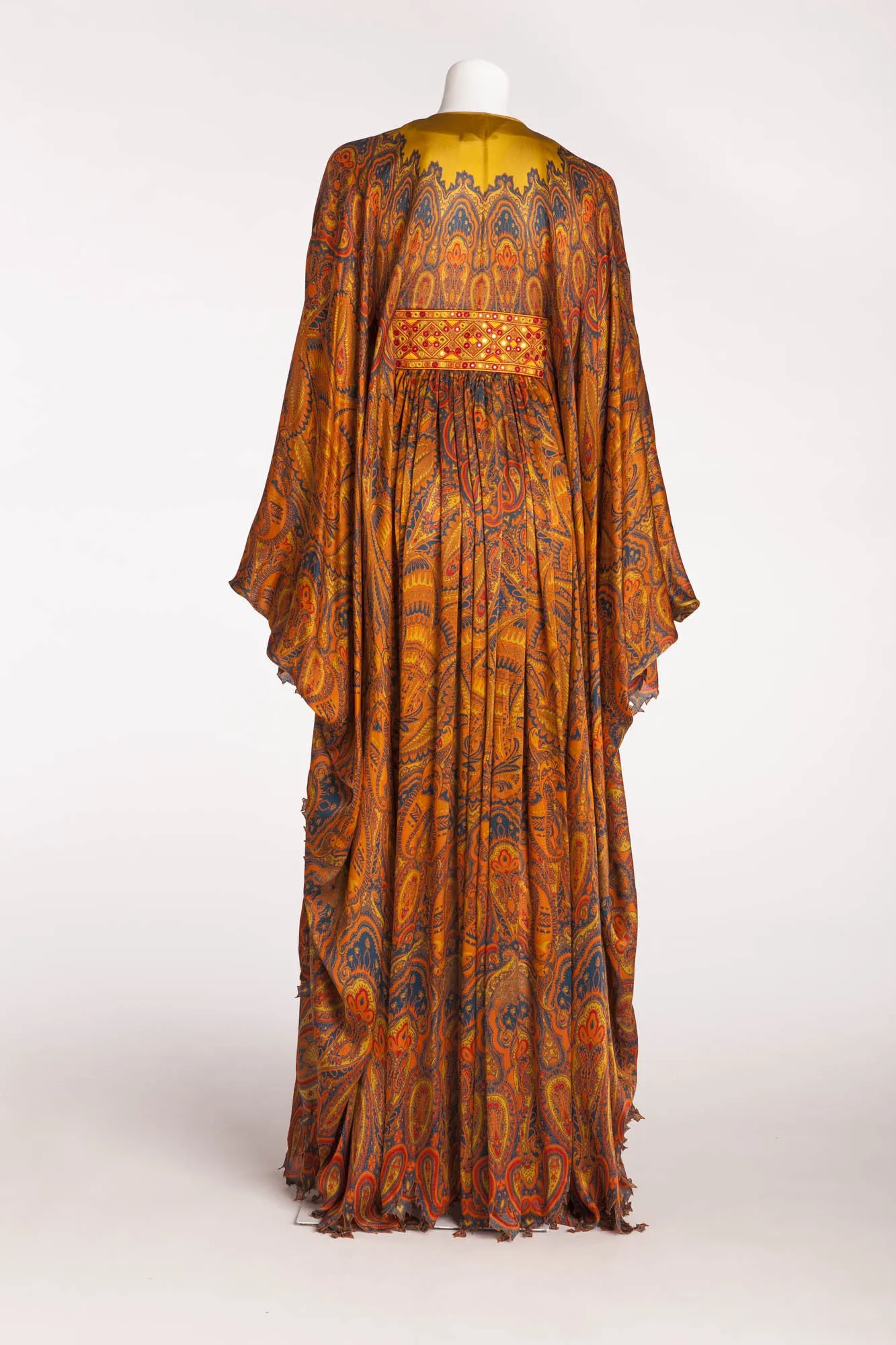 Original Alexander Mcqueen - Multicolor Caftan Dress - IT 40