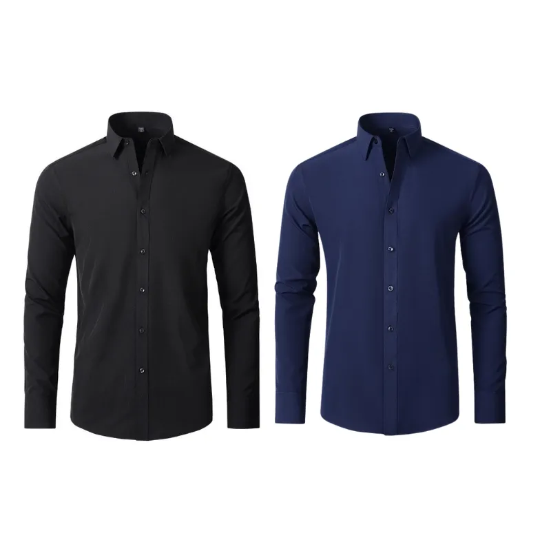 Pague 1 Leve 2 |  Camisa Social Ultra Tech Italian   Brinde Relogio Casual Luxo