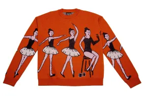 Pas de Mer Ballet Knit "Orange"