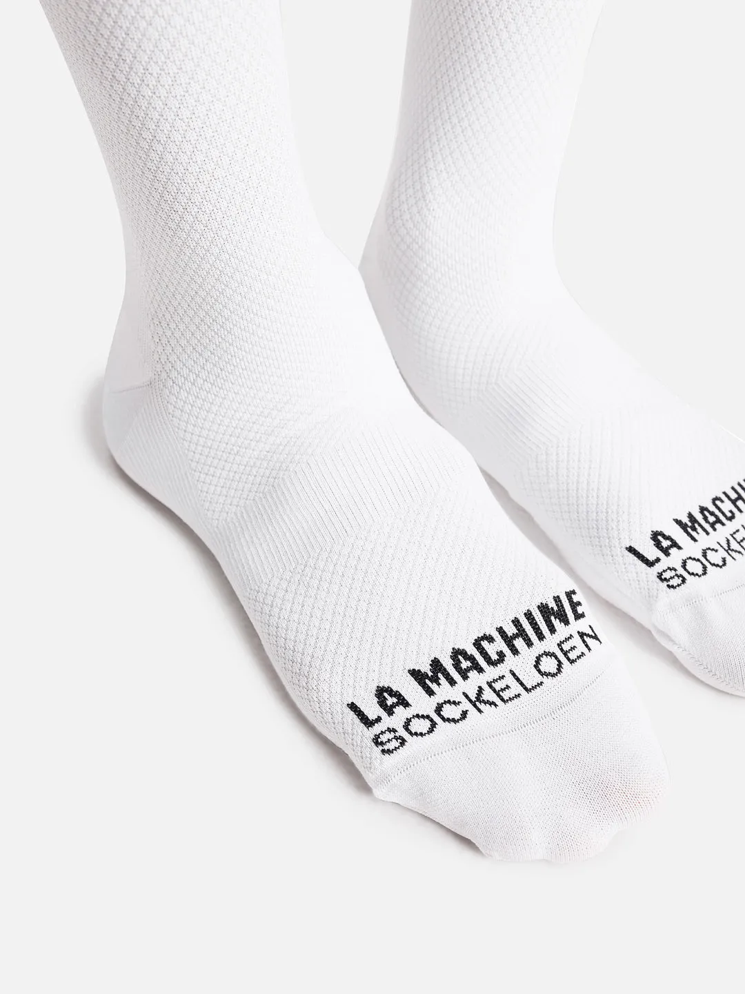 Pedal Power - Cycling Socks - White