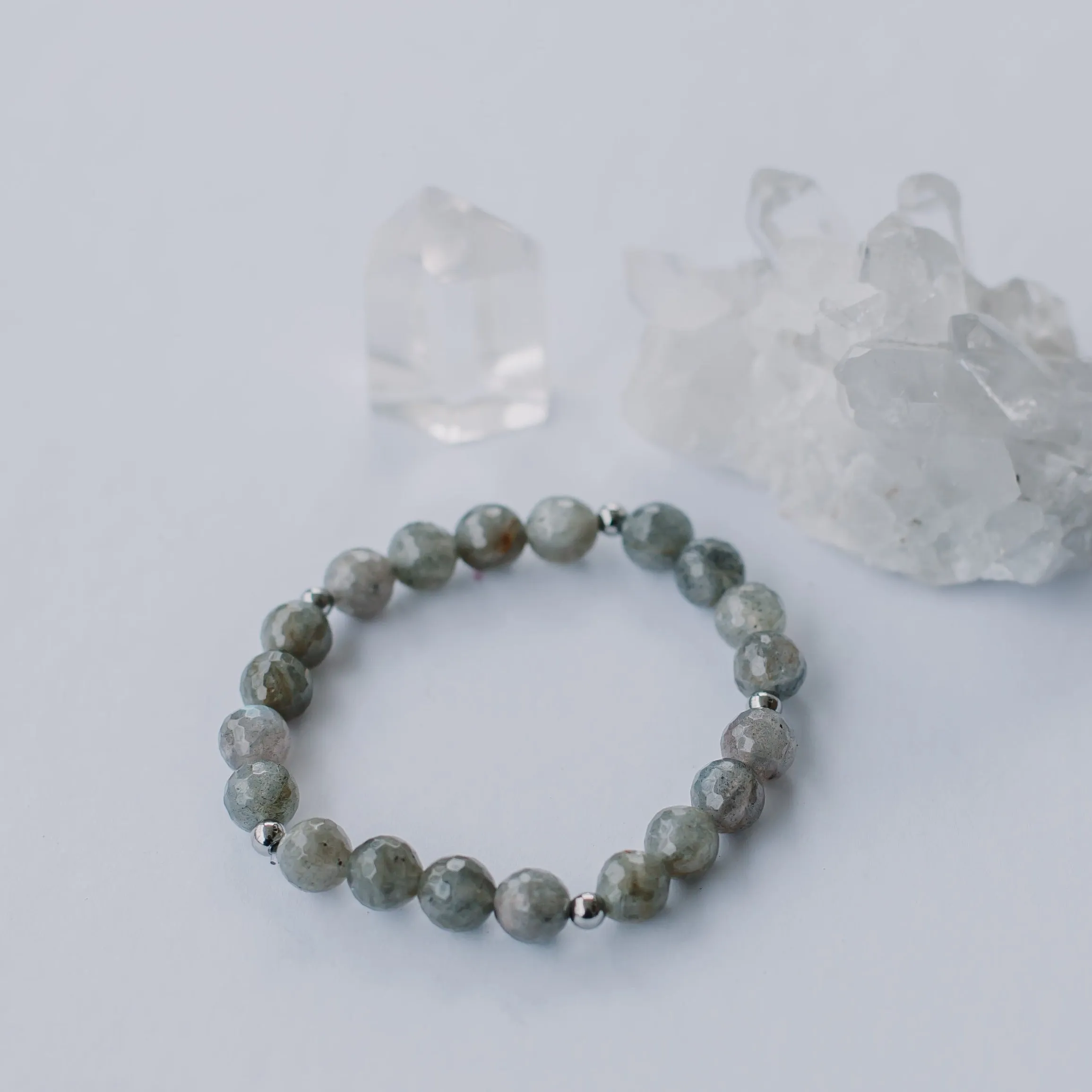 Polished Labradorite Bracelet