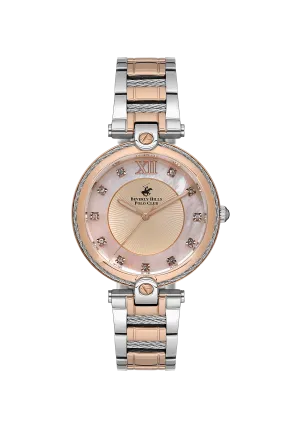 Polo - BP3585X.520 Ladies 3 Hands White Dial Ceramic Sapphire Coated Glass