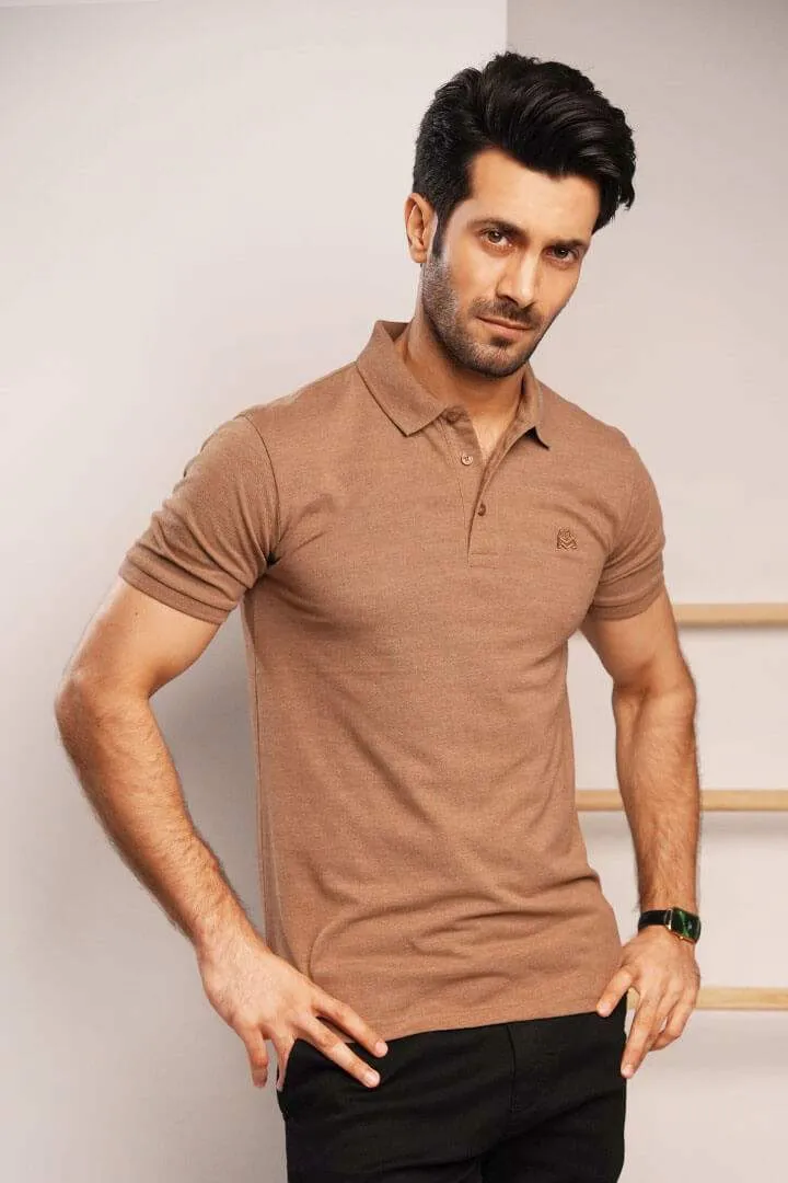 Polo Shirt - Brown