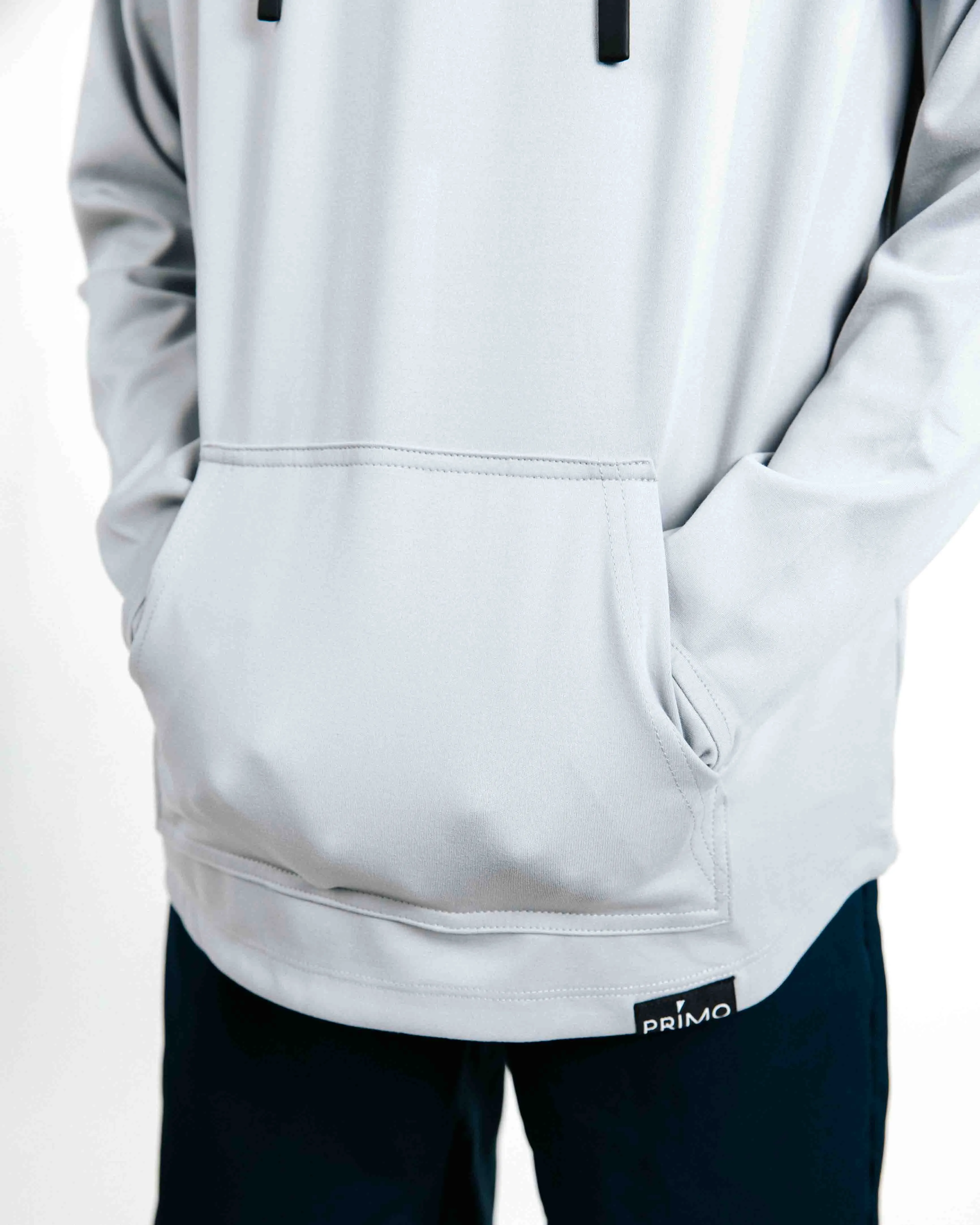 Primo Youth Hoodie - Light Gray