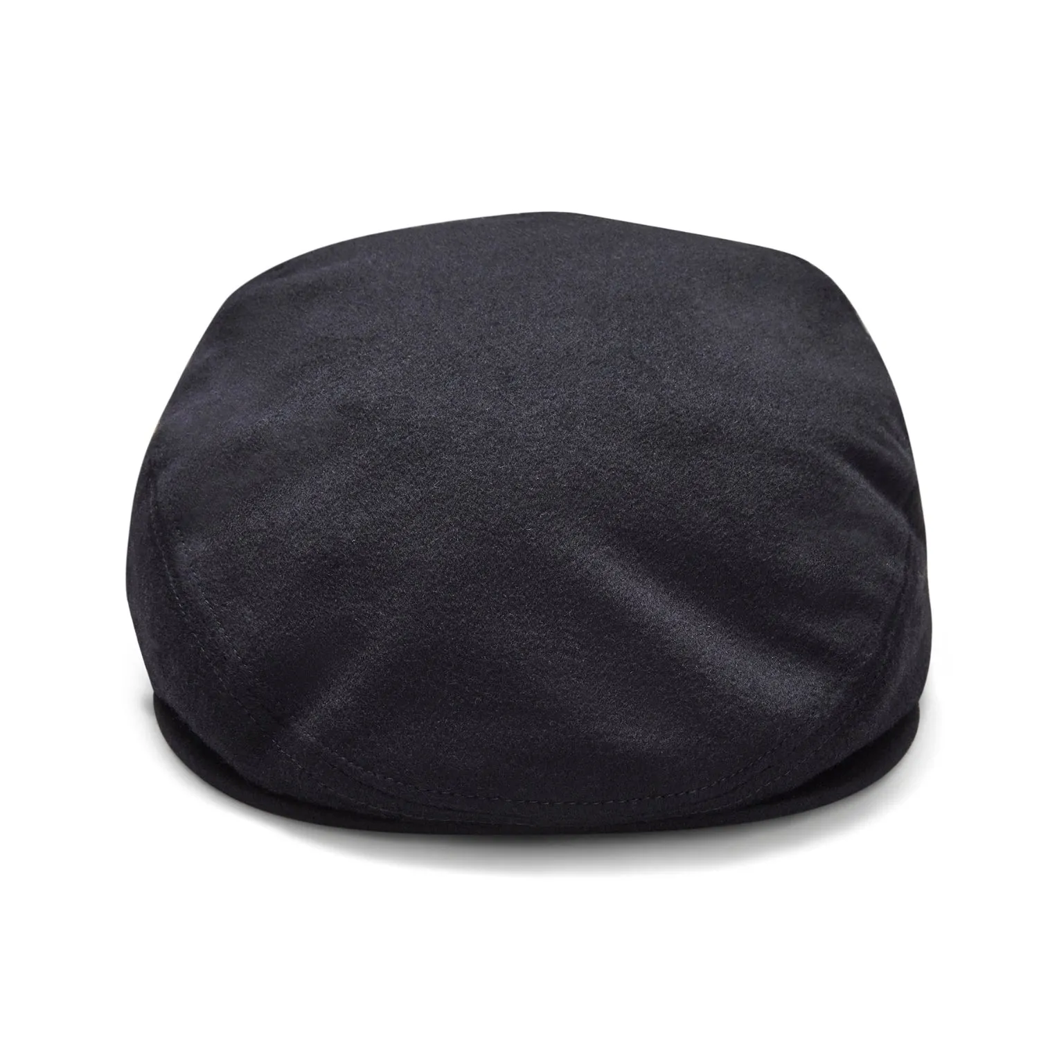 Pure Cashmere Flat Cap | Black | CitySport