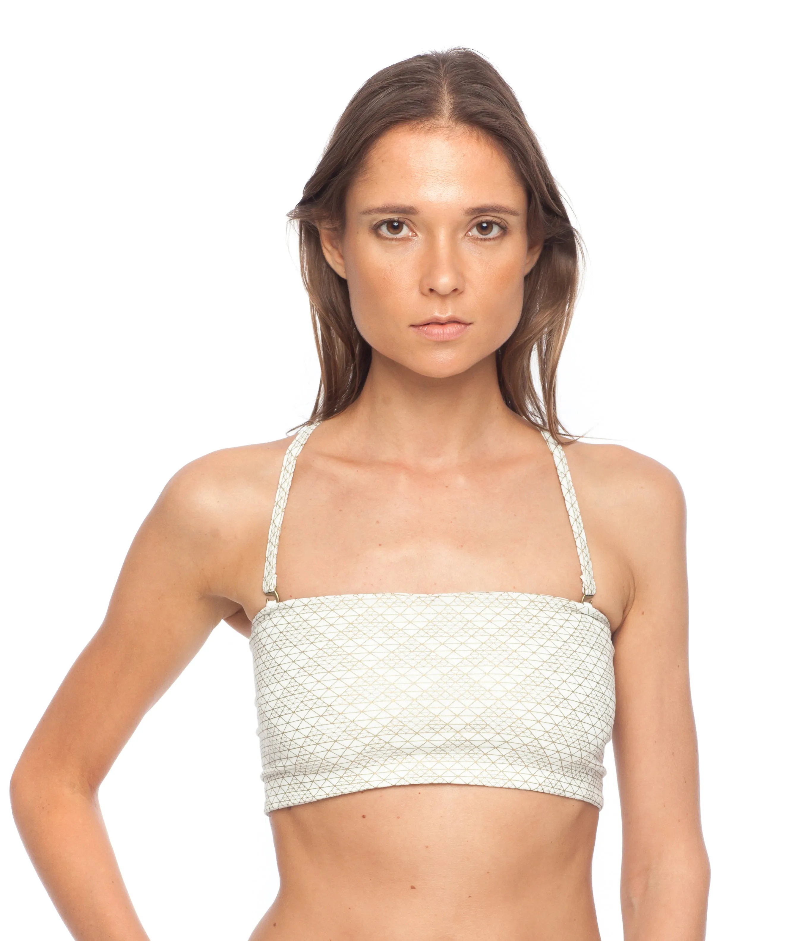 Pyramid Square Bandie Bra