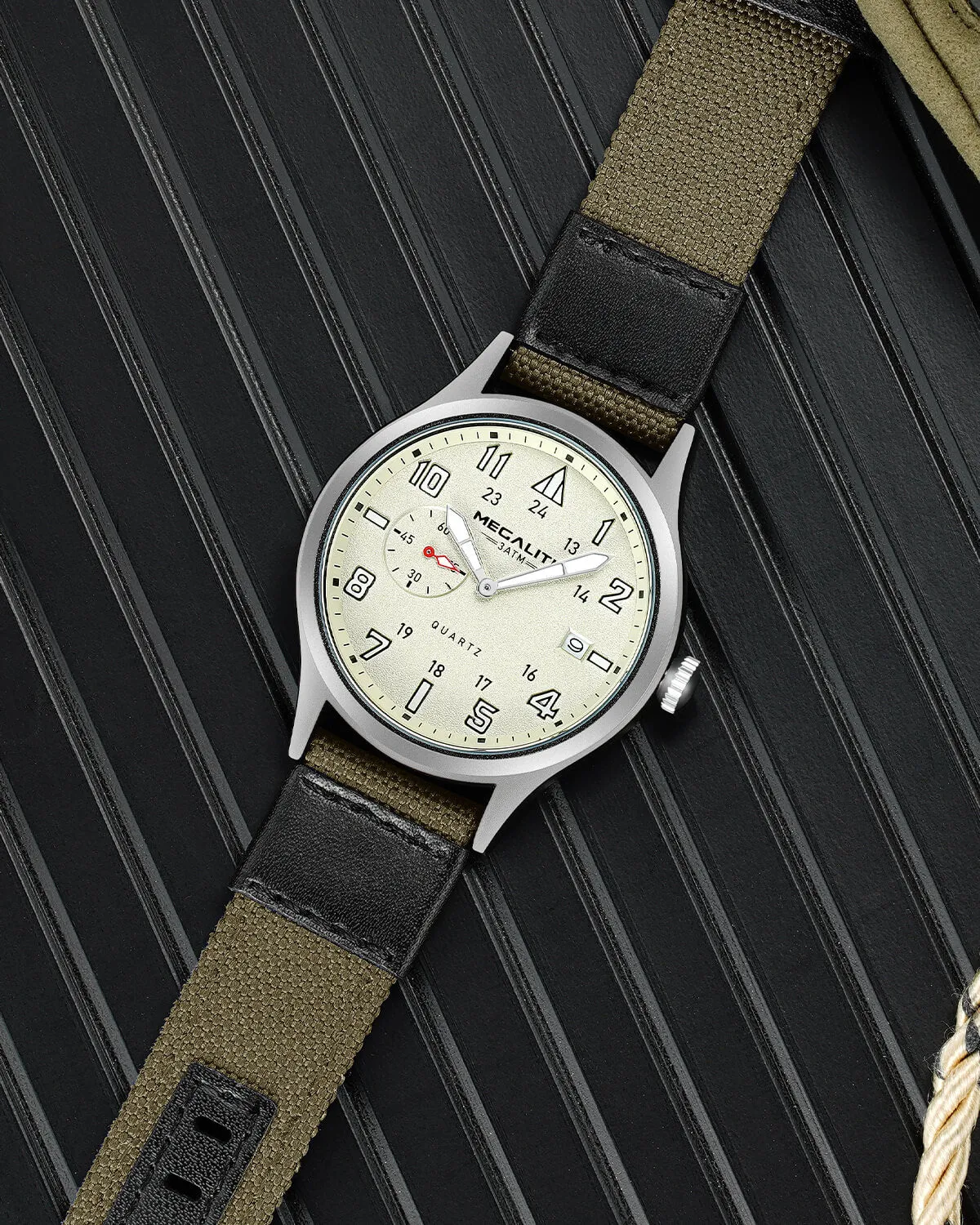 Quartz Watch | Nylon Band | Megalith 8282M