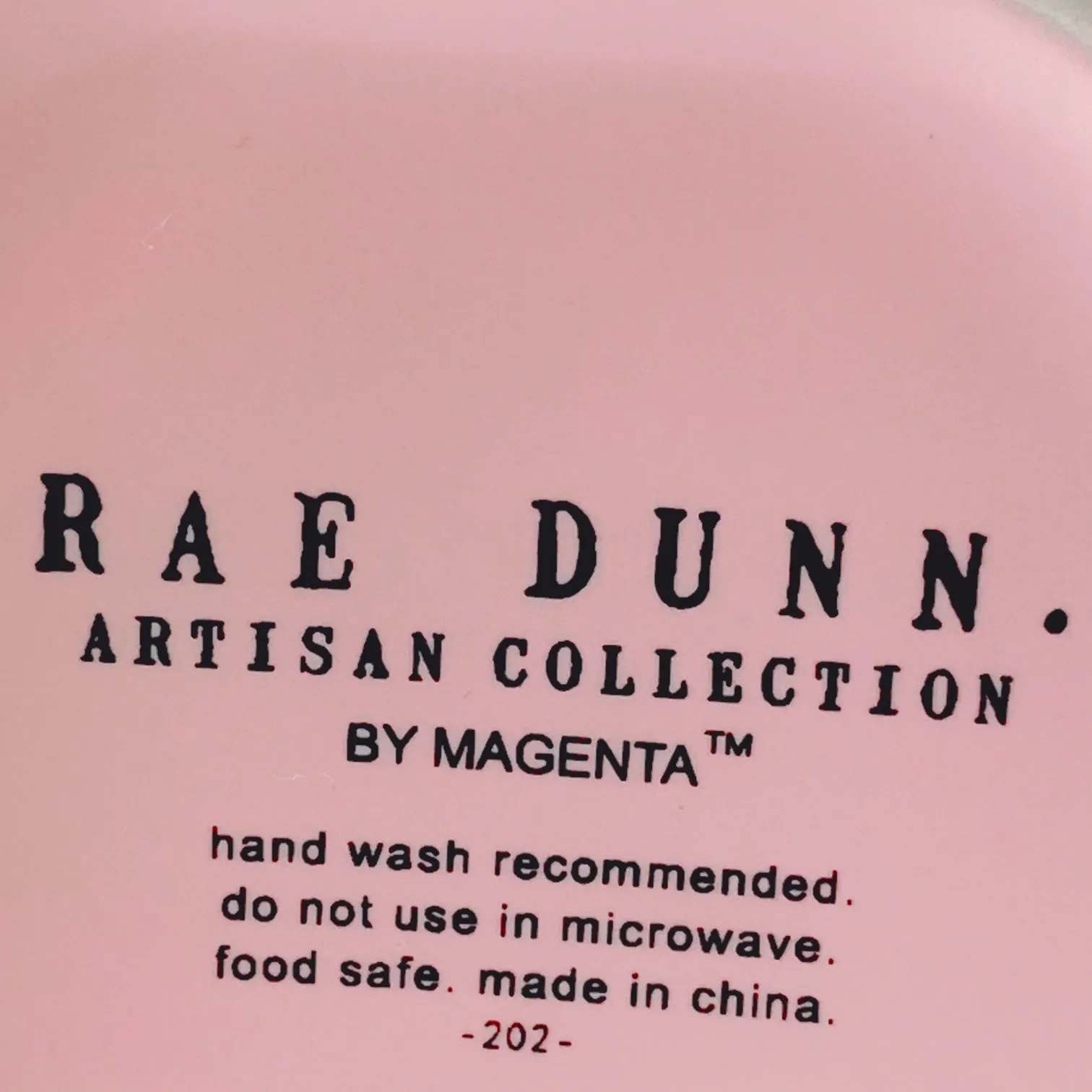 Rae Dunn By Magenta #LOVE Ceramic Baby Pink Coffee Tea Mug 20 oz