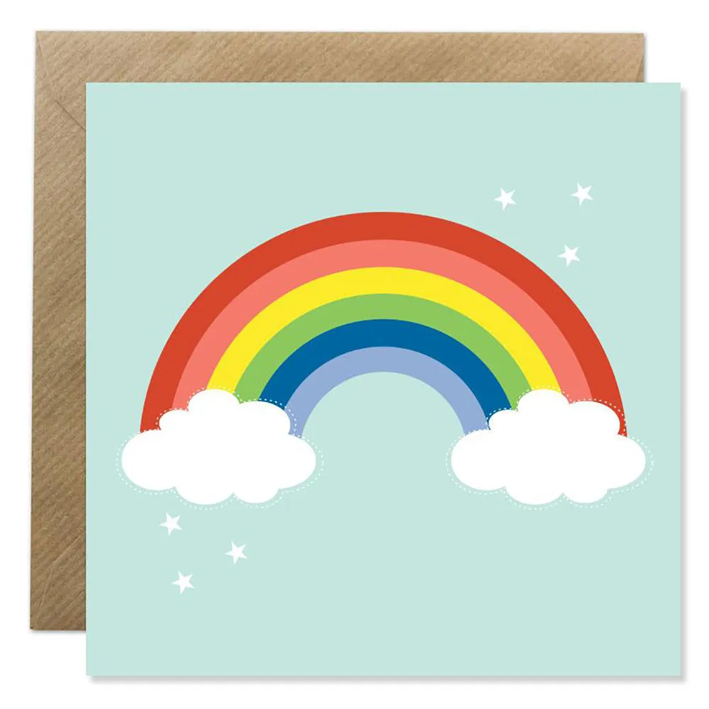 Rainbow - Greeting Card