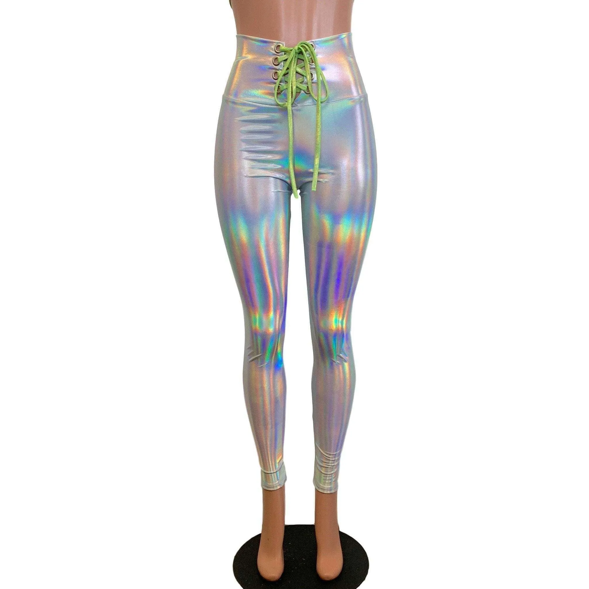 Rave Alien Costume - Opal Holographic Iridescent