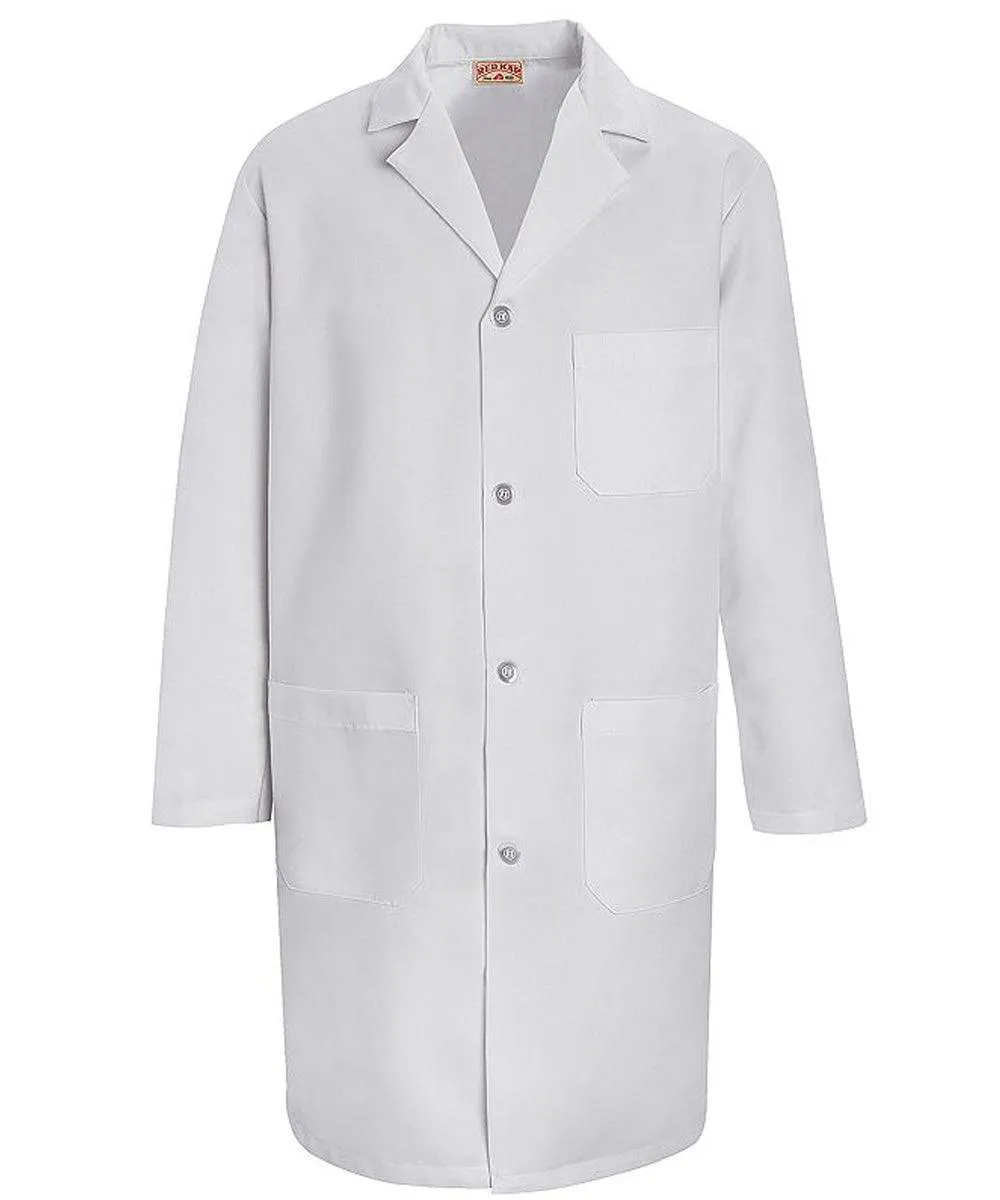 Red Kap 39 Inch Men's Two Pockets Staff Medical Lab Coat