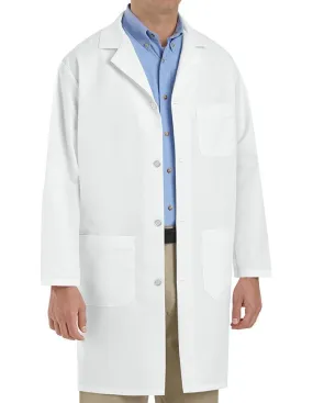 Red Kap 39 Inch Men's Two Pockets Staff Medical Lab Coat