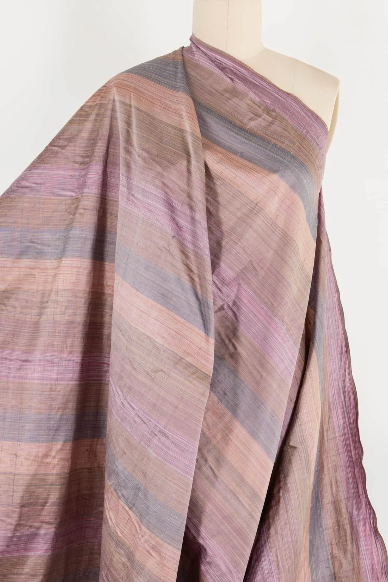 Ria Stripe Silk Woven