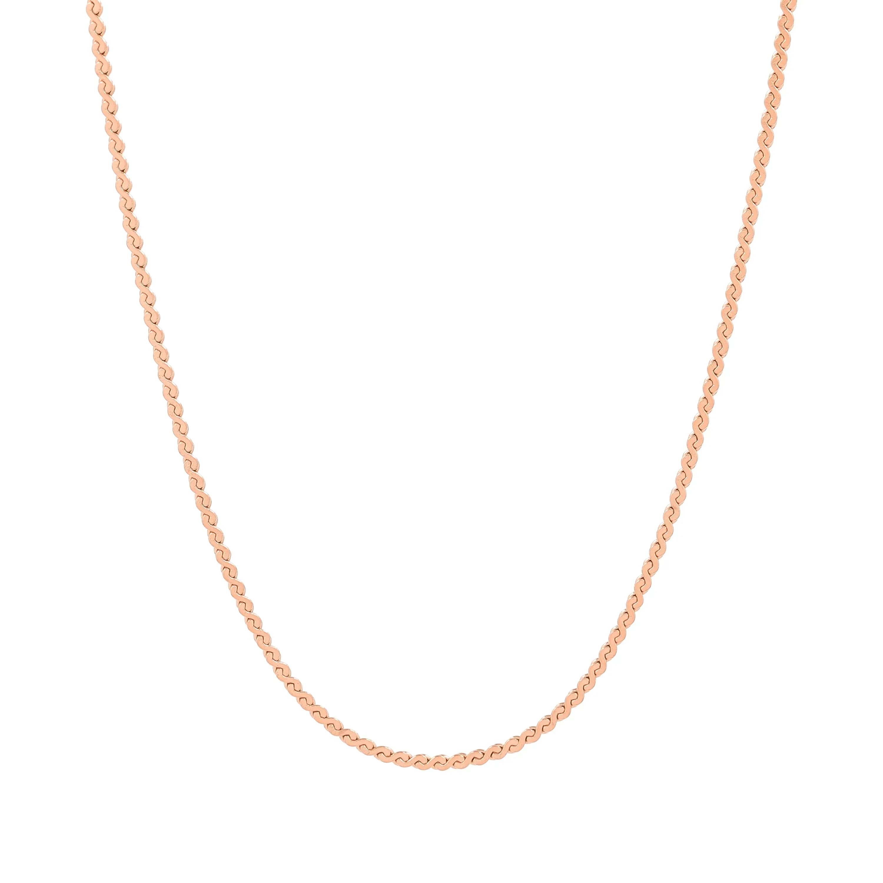 Serpentine Chain Necklace