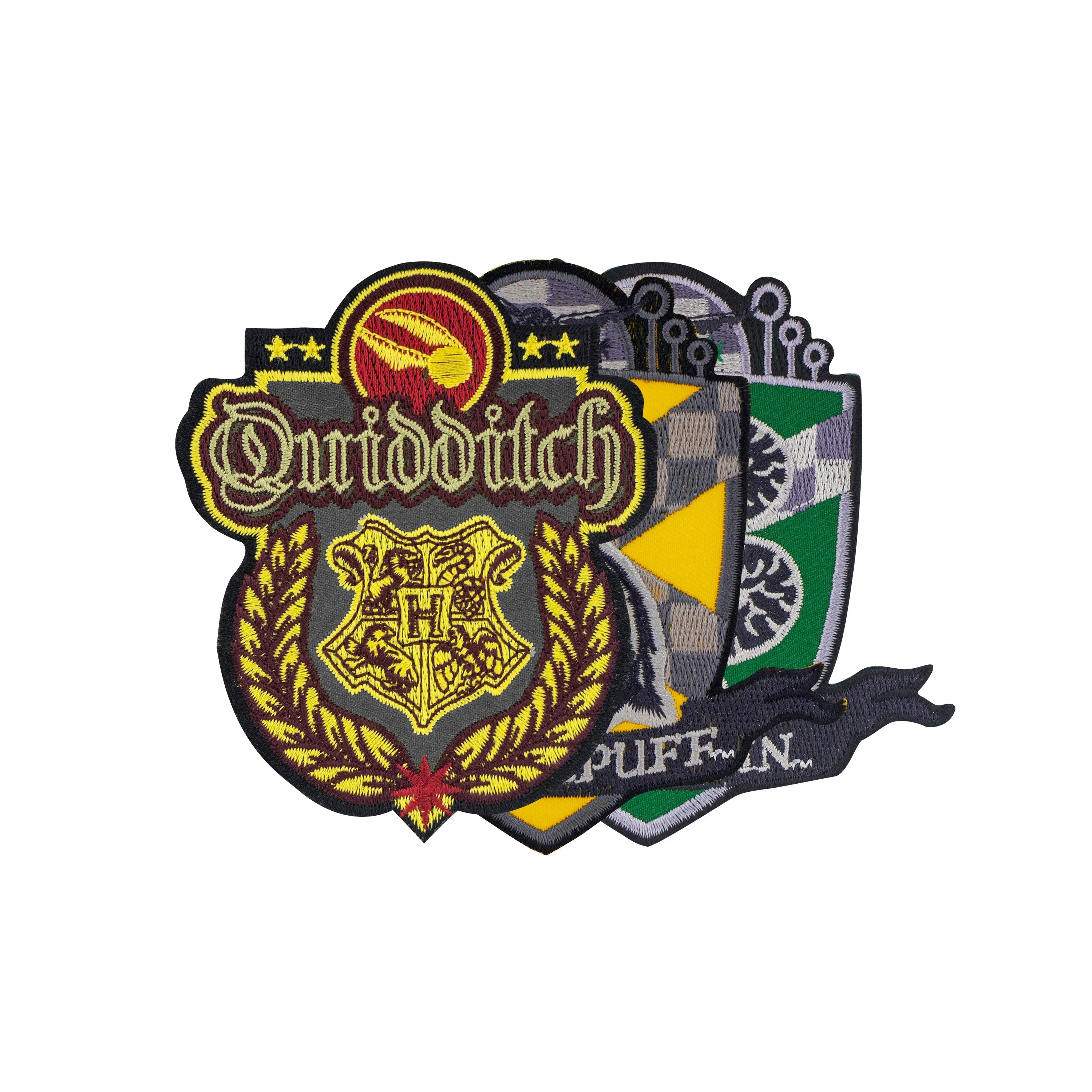 *Set of 3 Deluxe Quidditch Hogwarts Patches