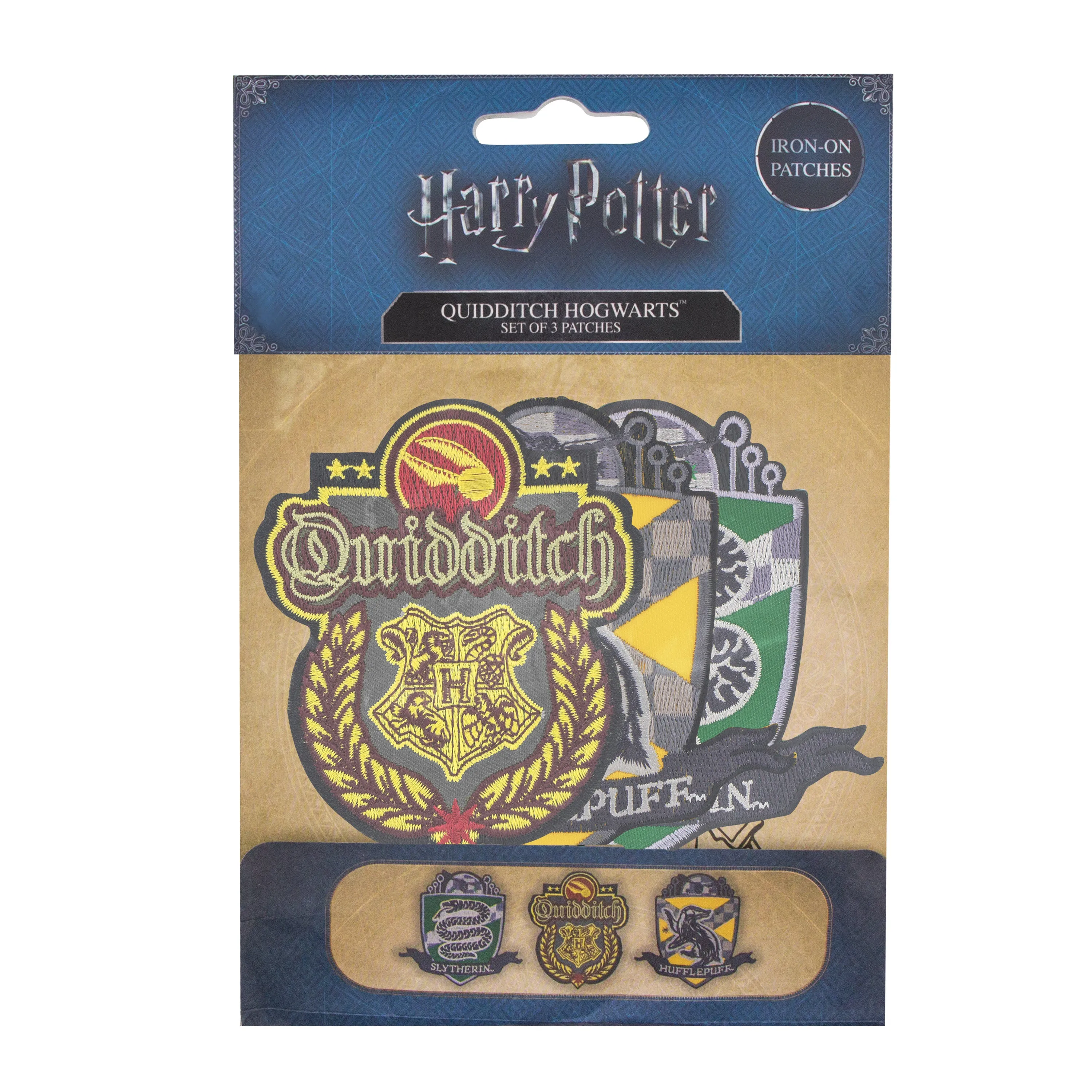 *Set of 3 Deluxe Quidditch Hogwarts Patches