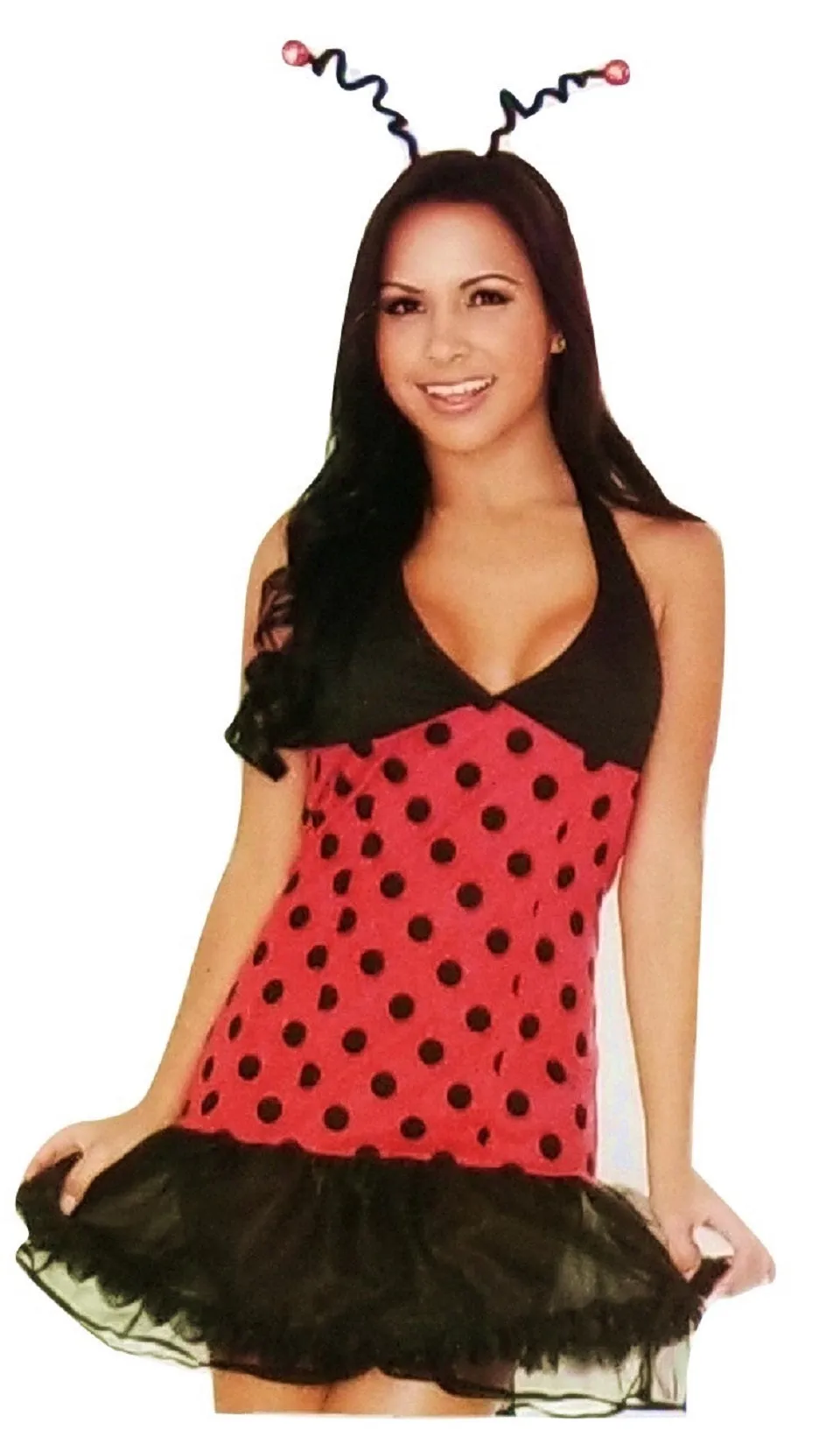 Sexy 3 Piece Ladybug Costume for Women