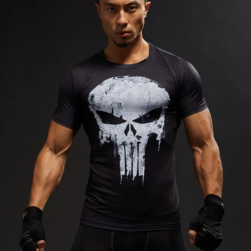 Short Sleeve 3D T Shirt Men