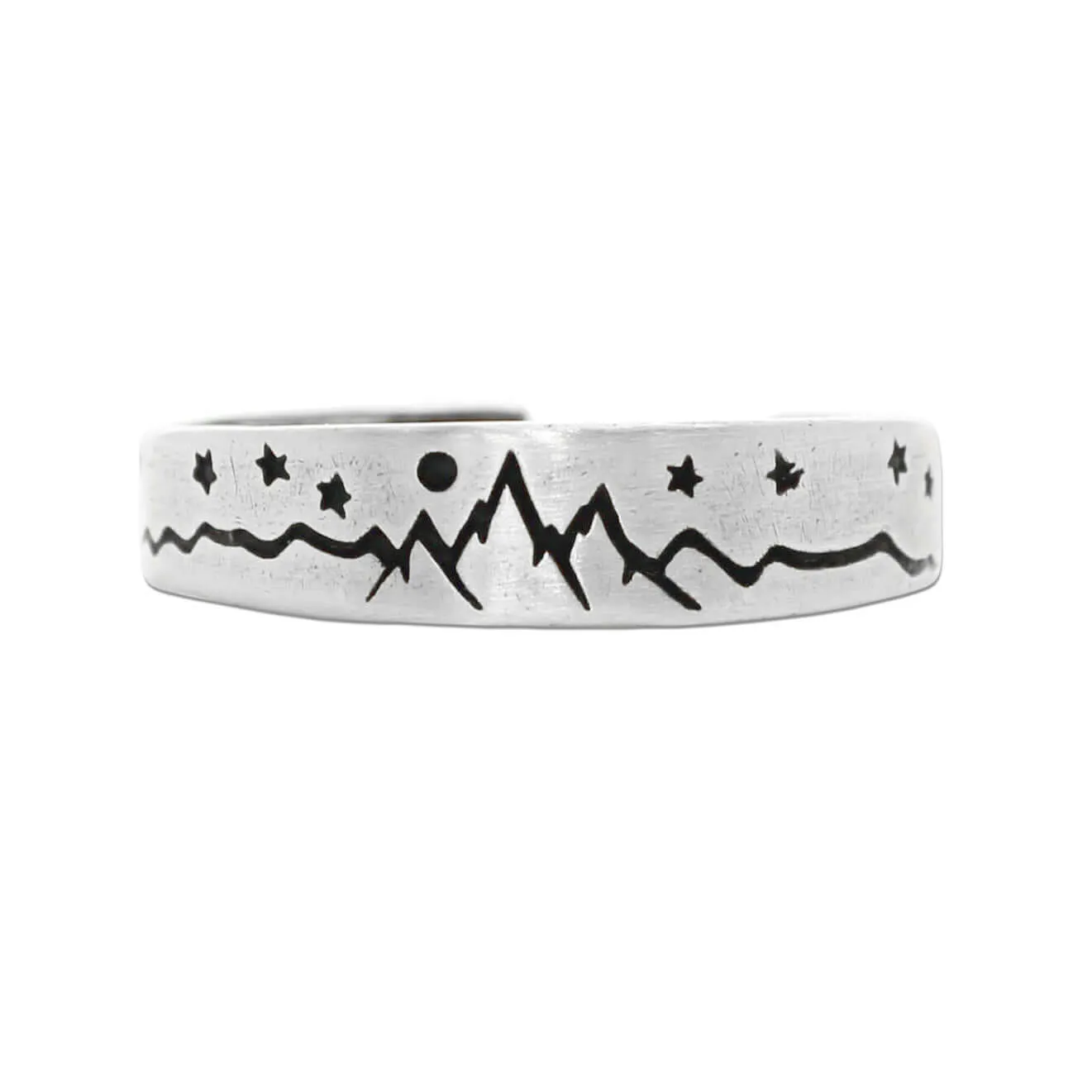 Skinny High Alpine Adjustable Ring