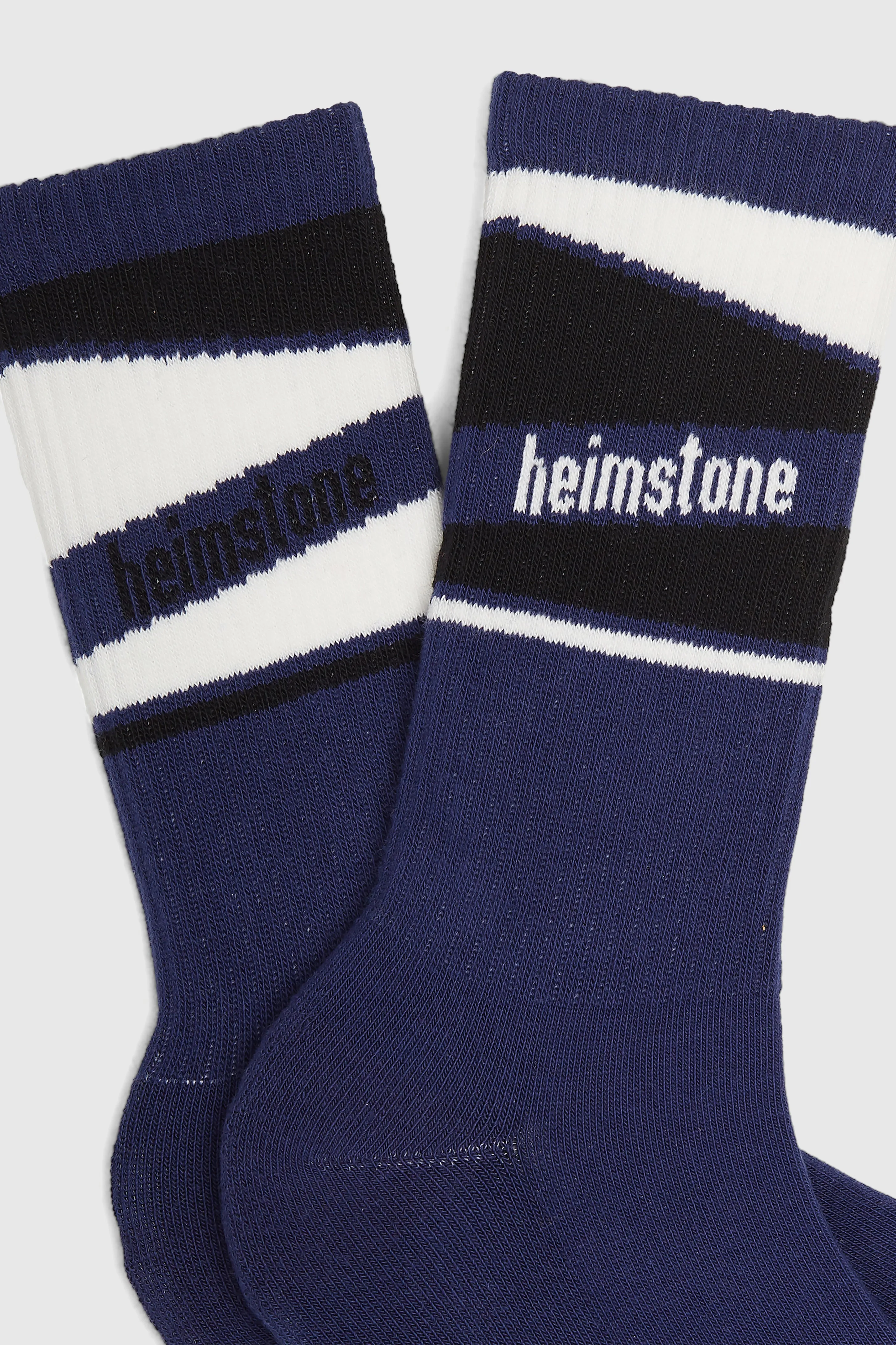 Sport socks in Navy stripes