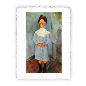 Stampa di Amedeo Modigliani - Bambina in blu -