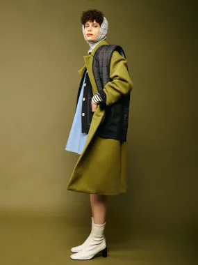 STANDARD matcha wool coat