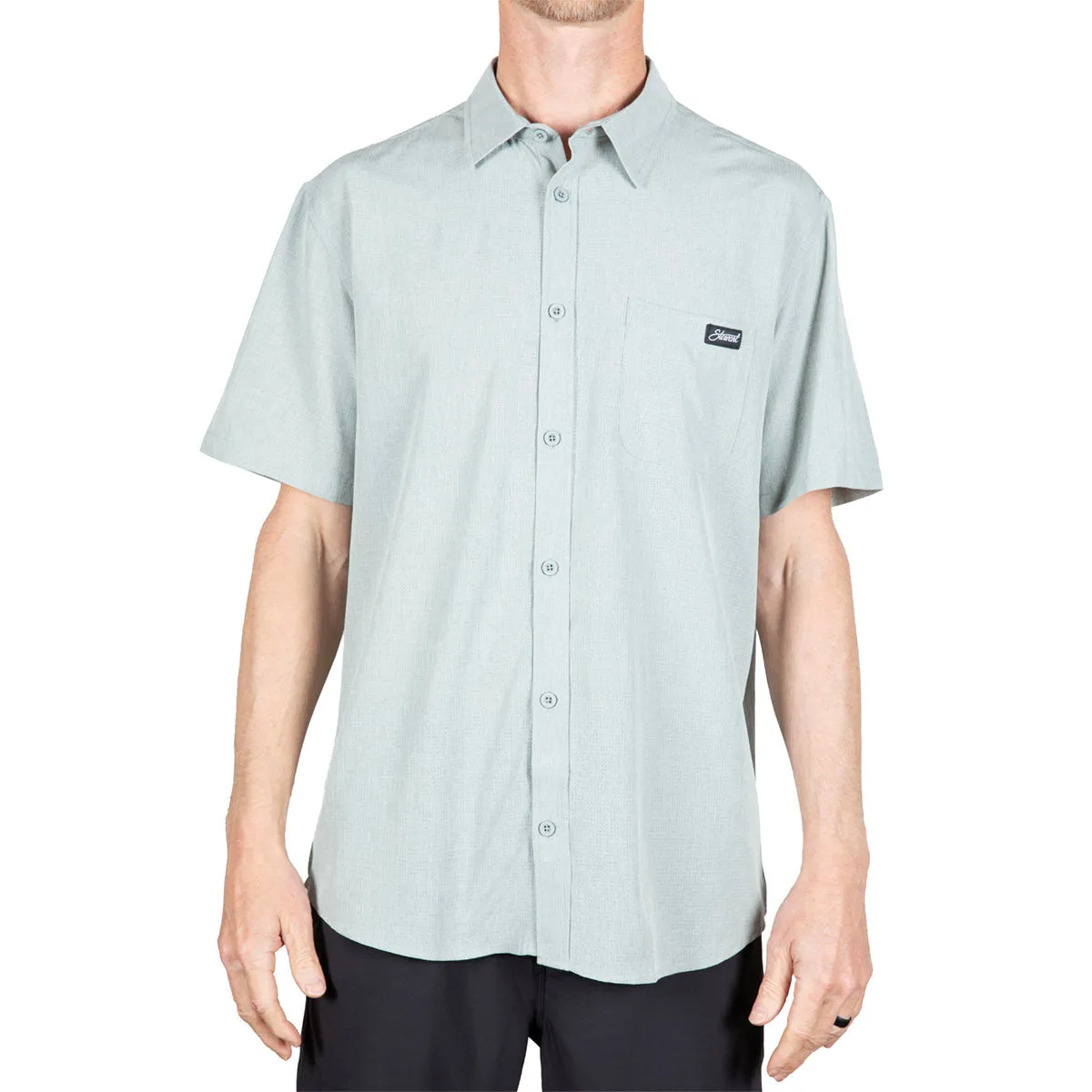 STEWART MEN'S HORIZON WOVEN BUTTON UP